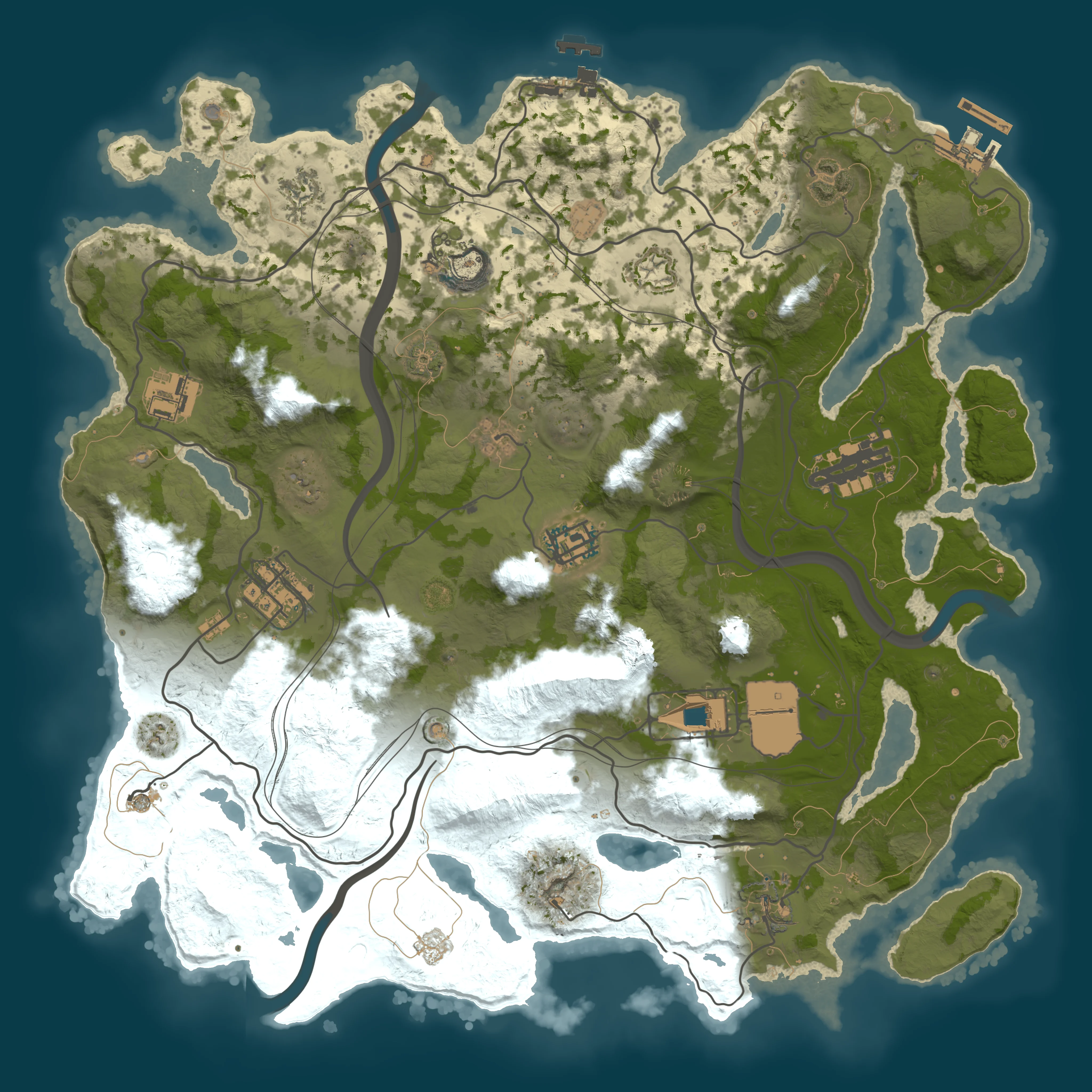 Rendered map for seed 1337