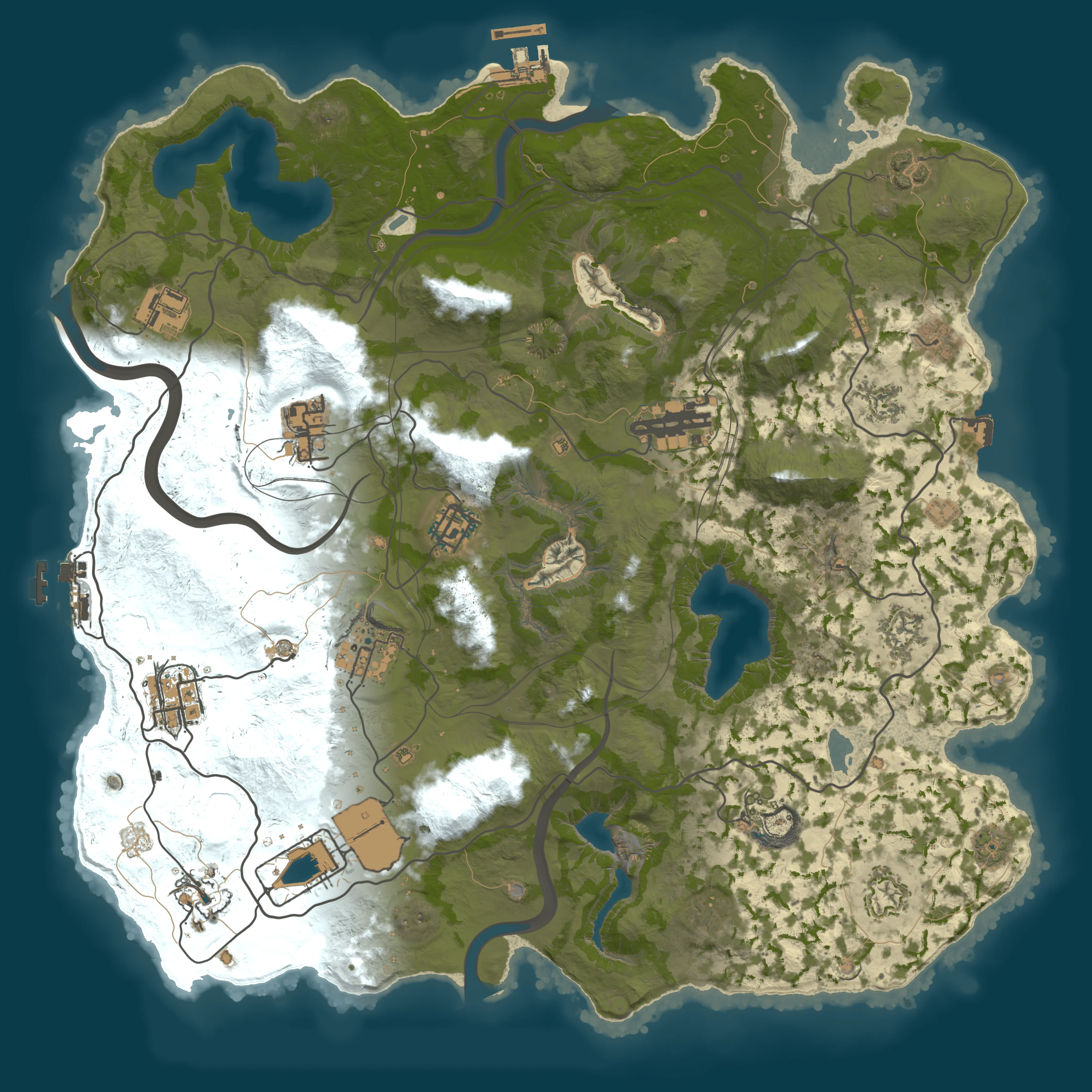 Rendered map for seed 1337