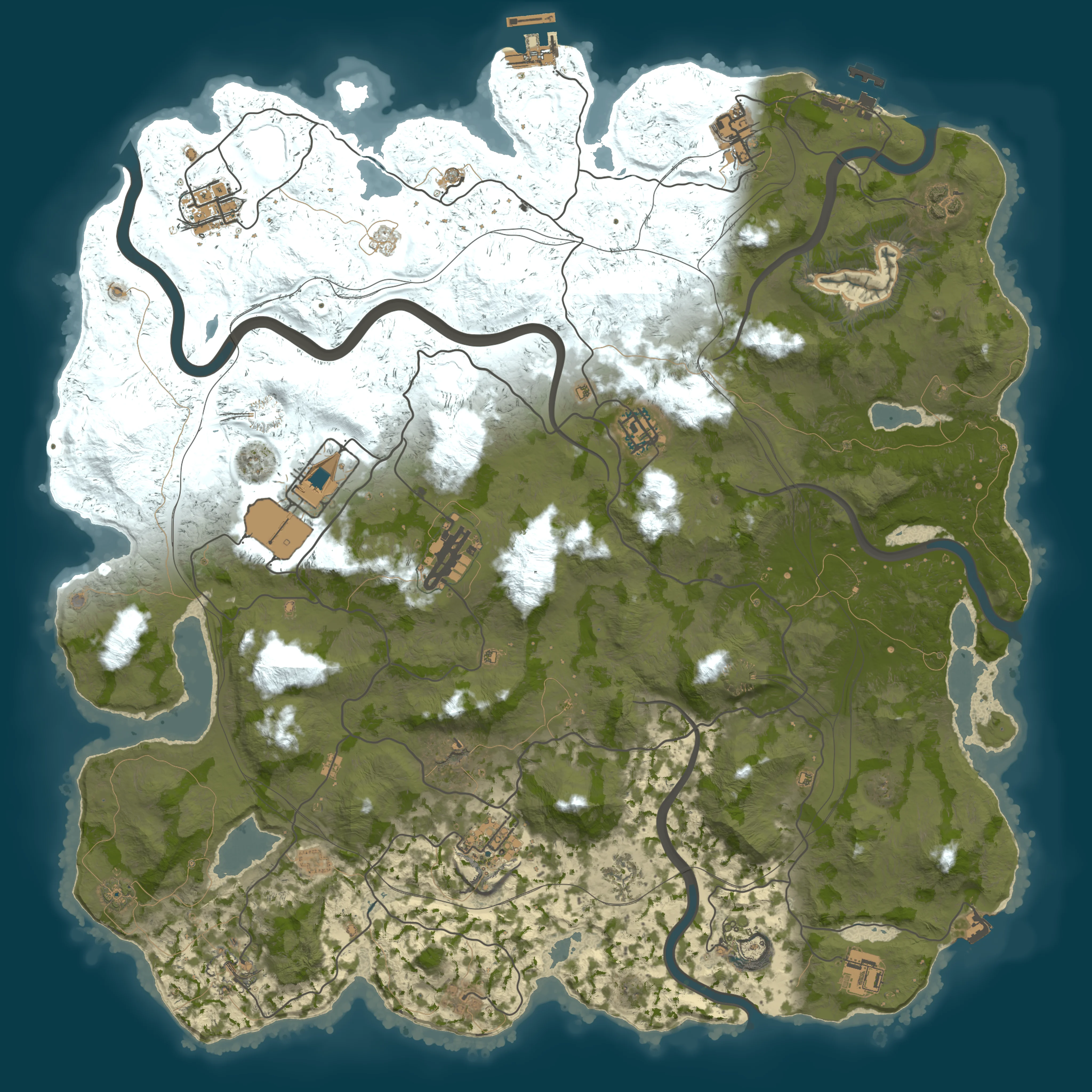Rendered map for seed 1337