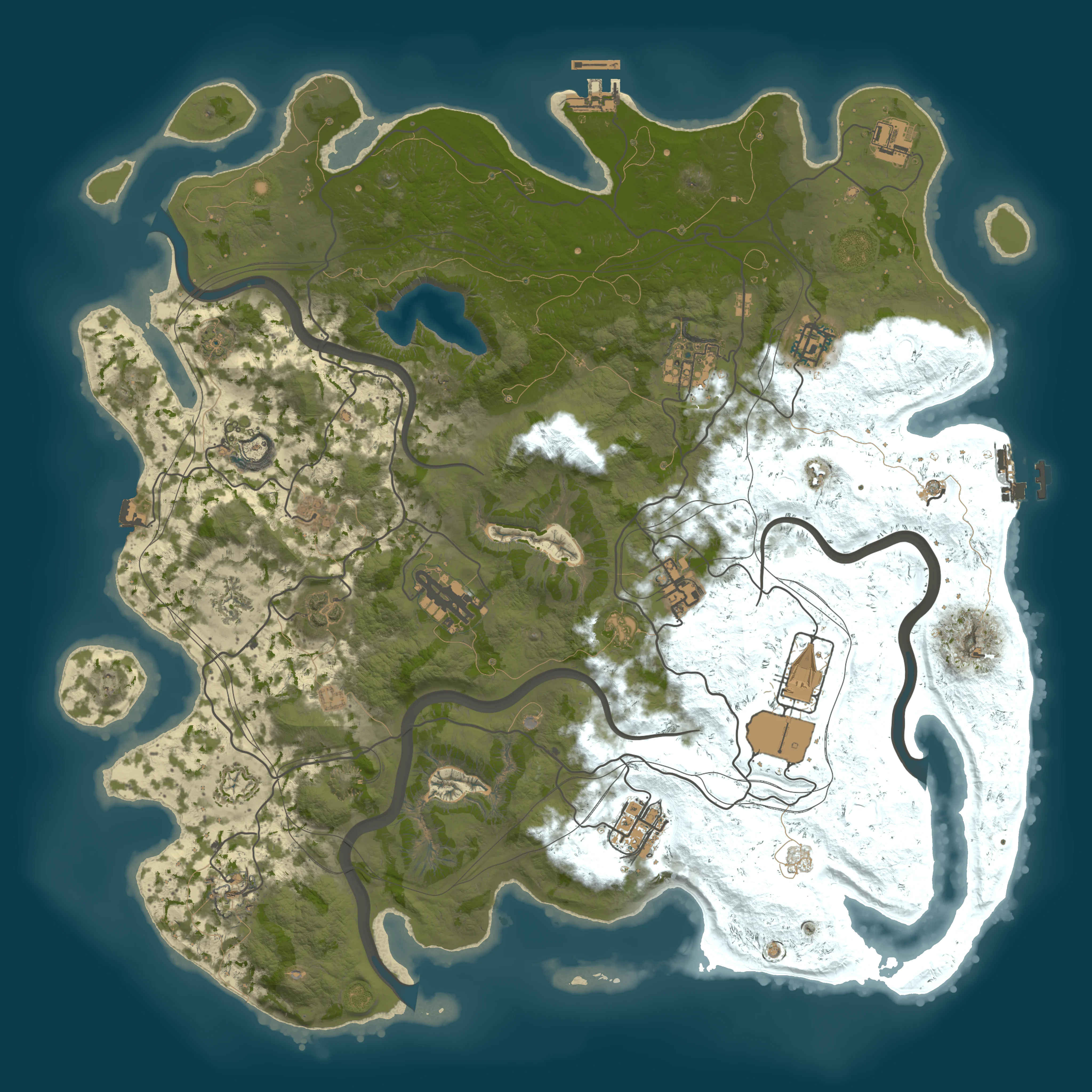 Rendered map for seed 1849158157