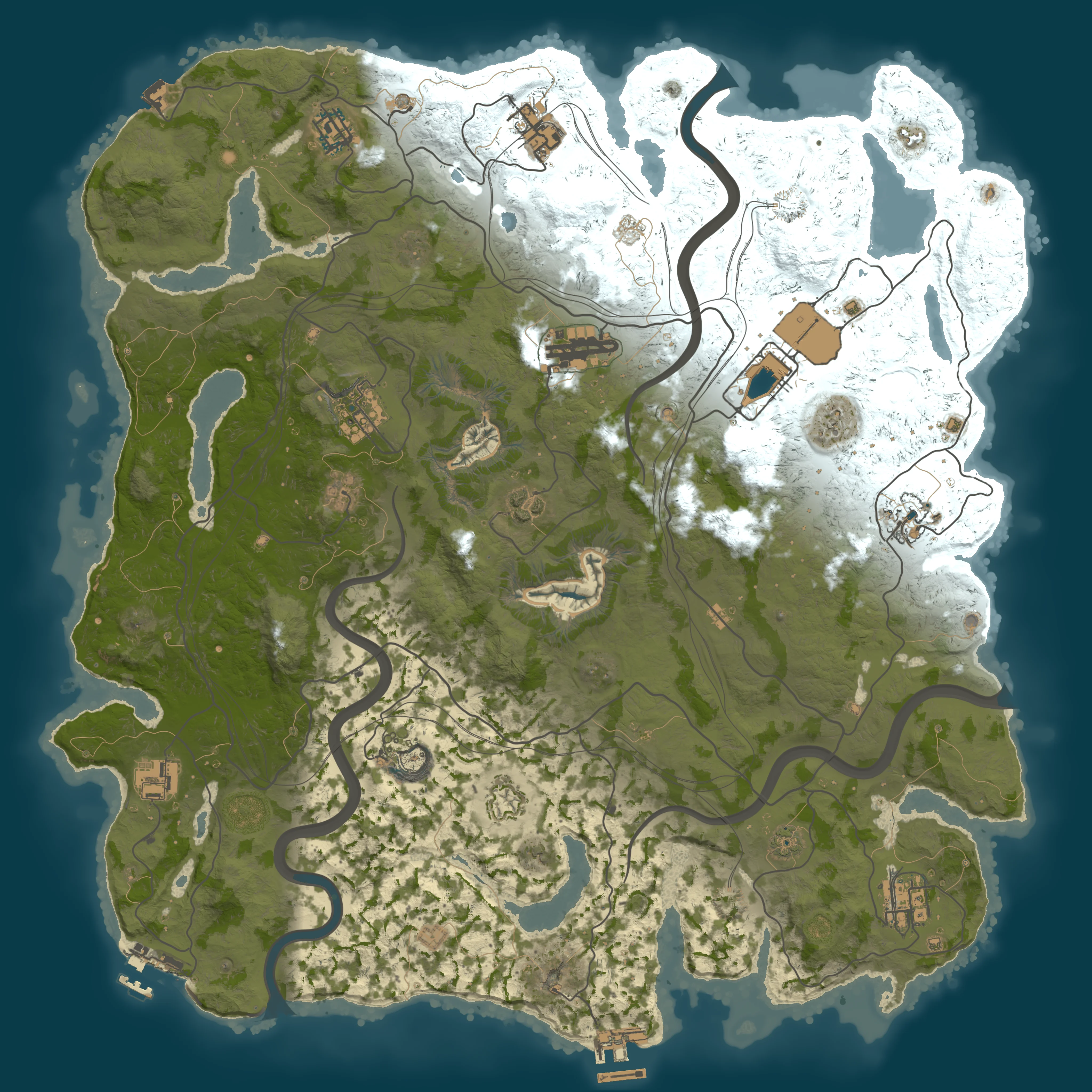 Rendered map for seed 545825323