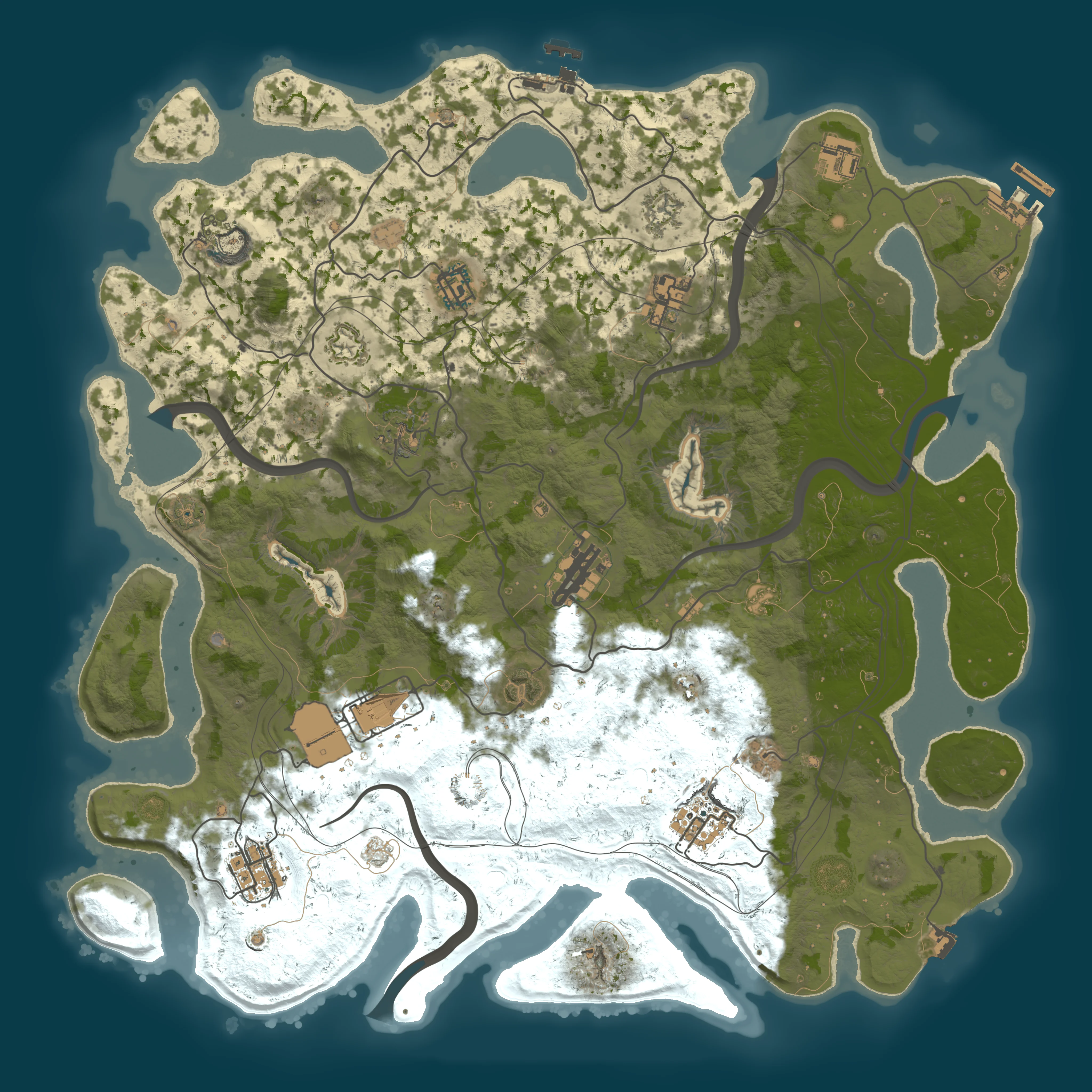 Rendered map for seed 1337