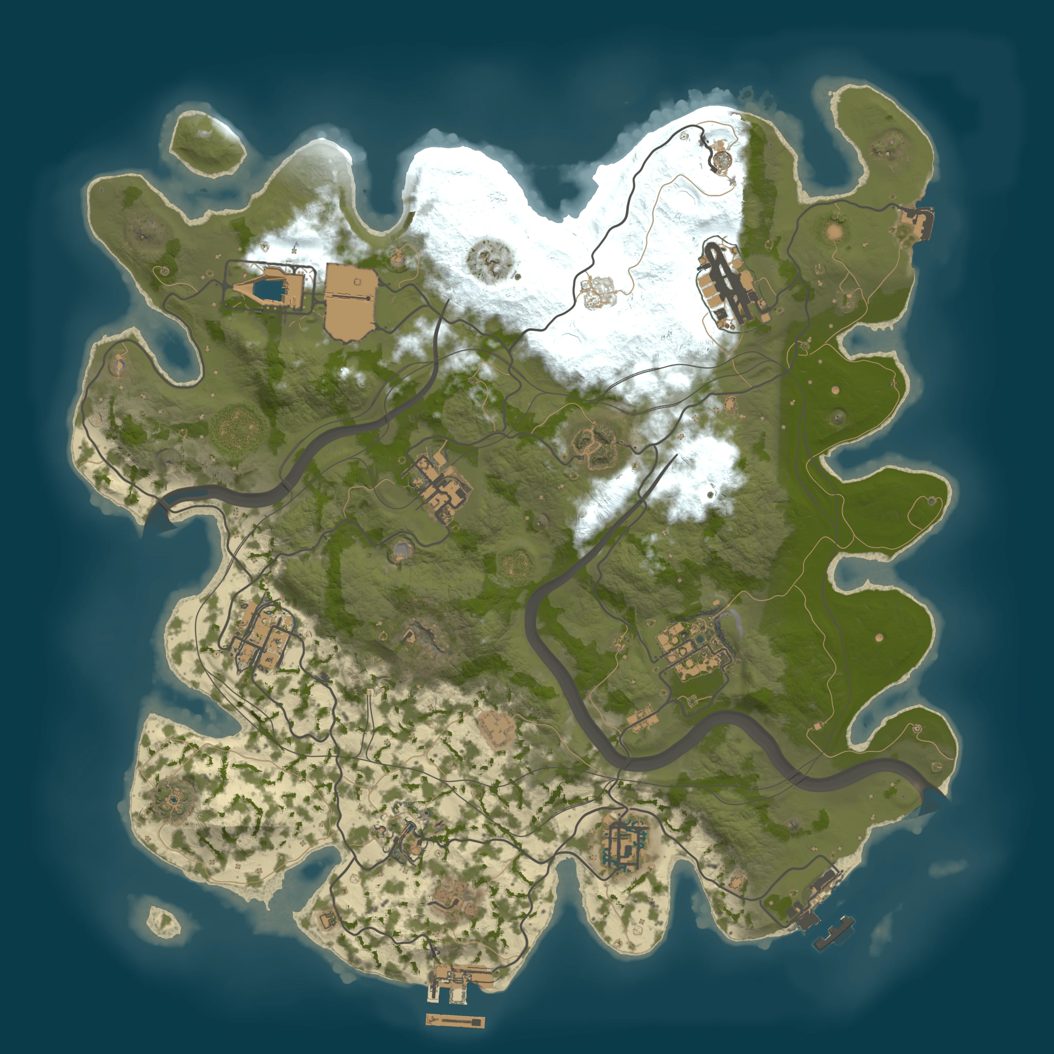 Rendered map for seed 1337