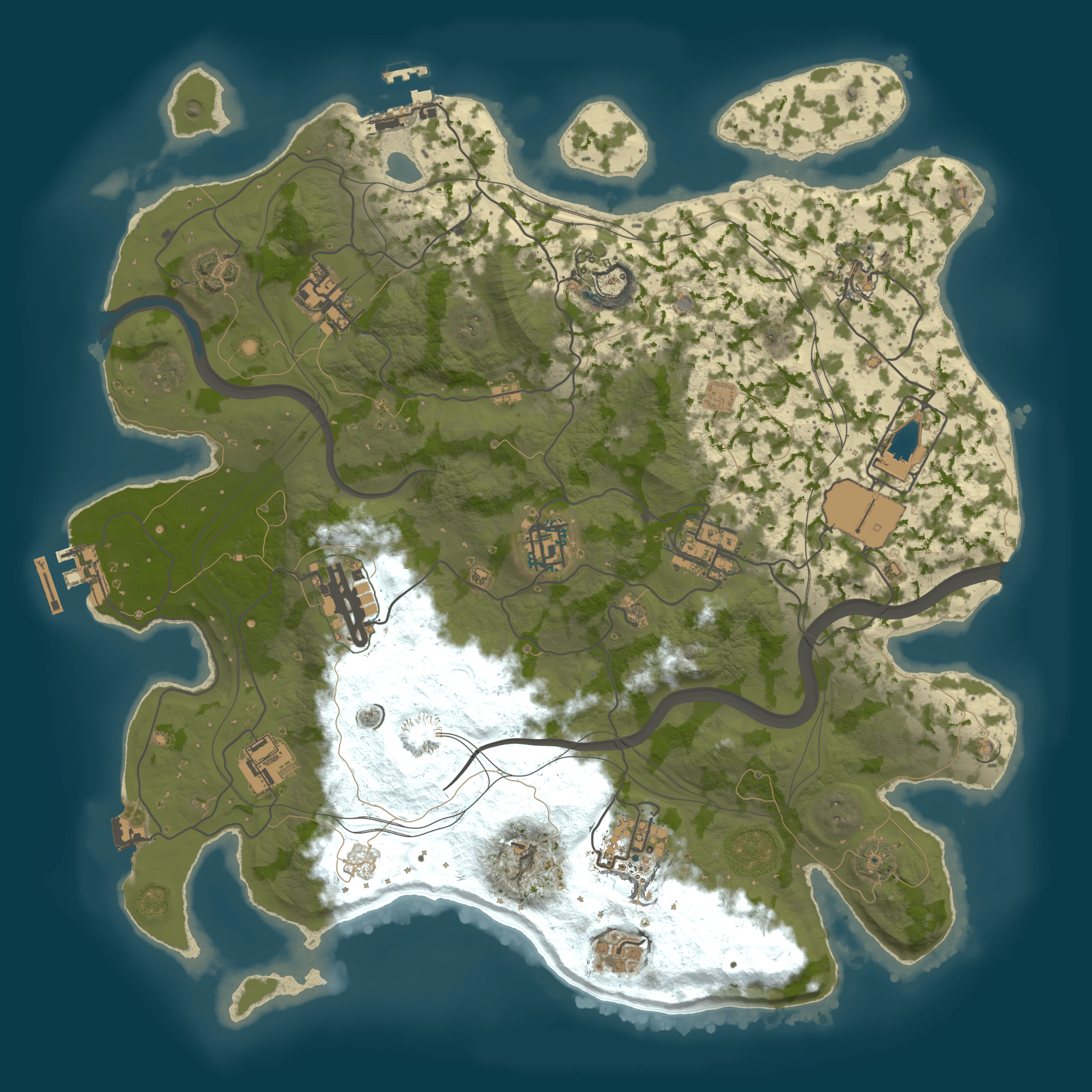 Rendered map for seed 1337