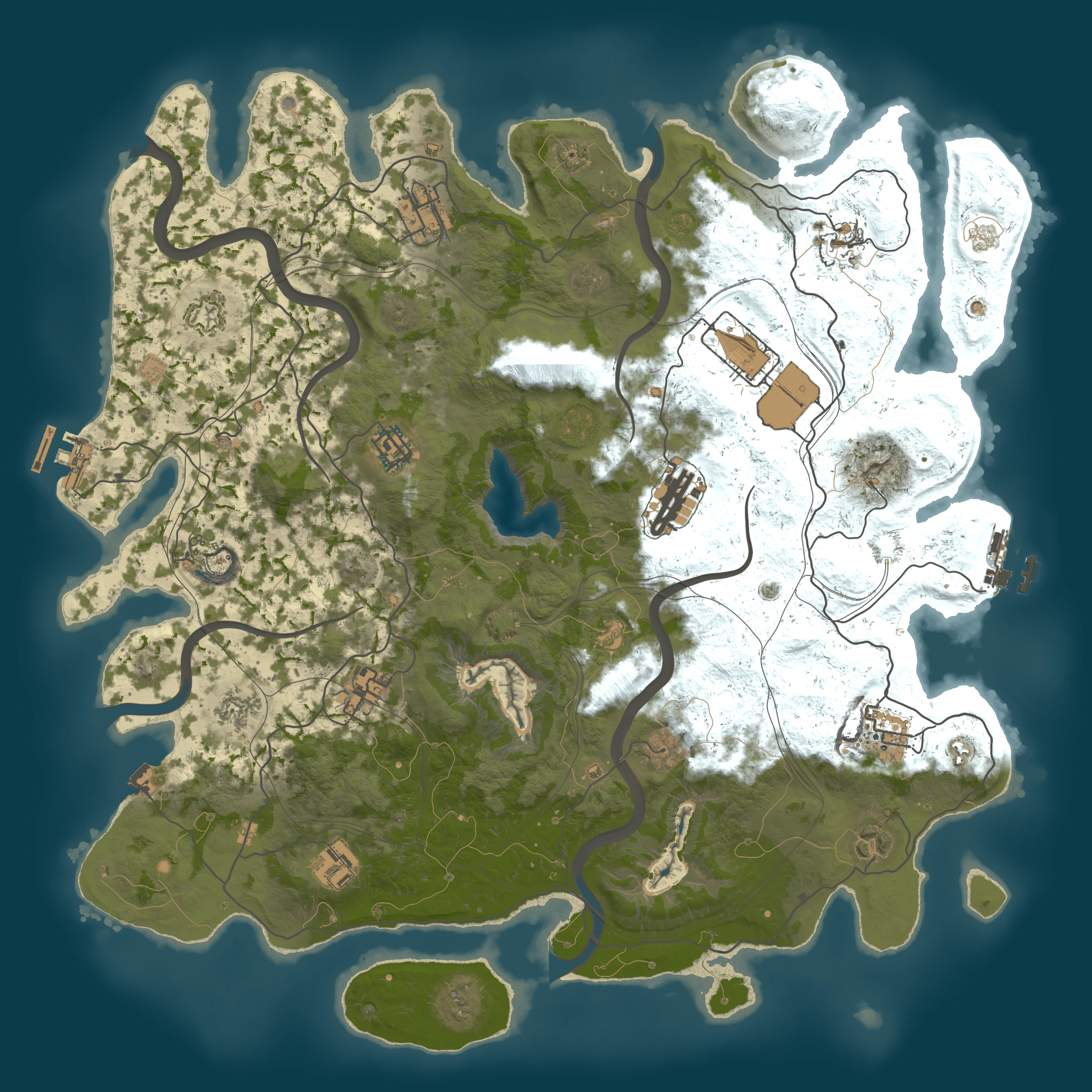 Rendered map for seed 1574747206