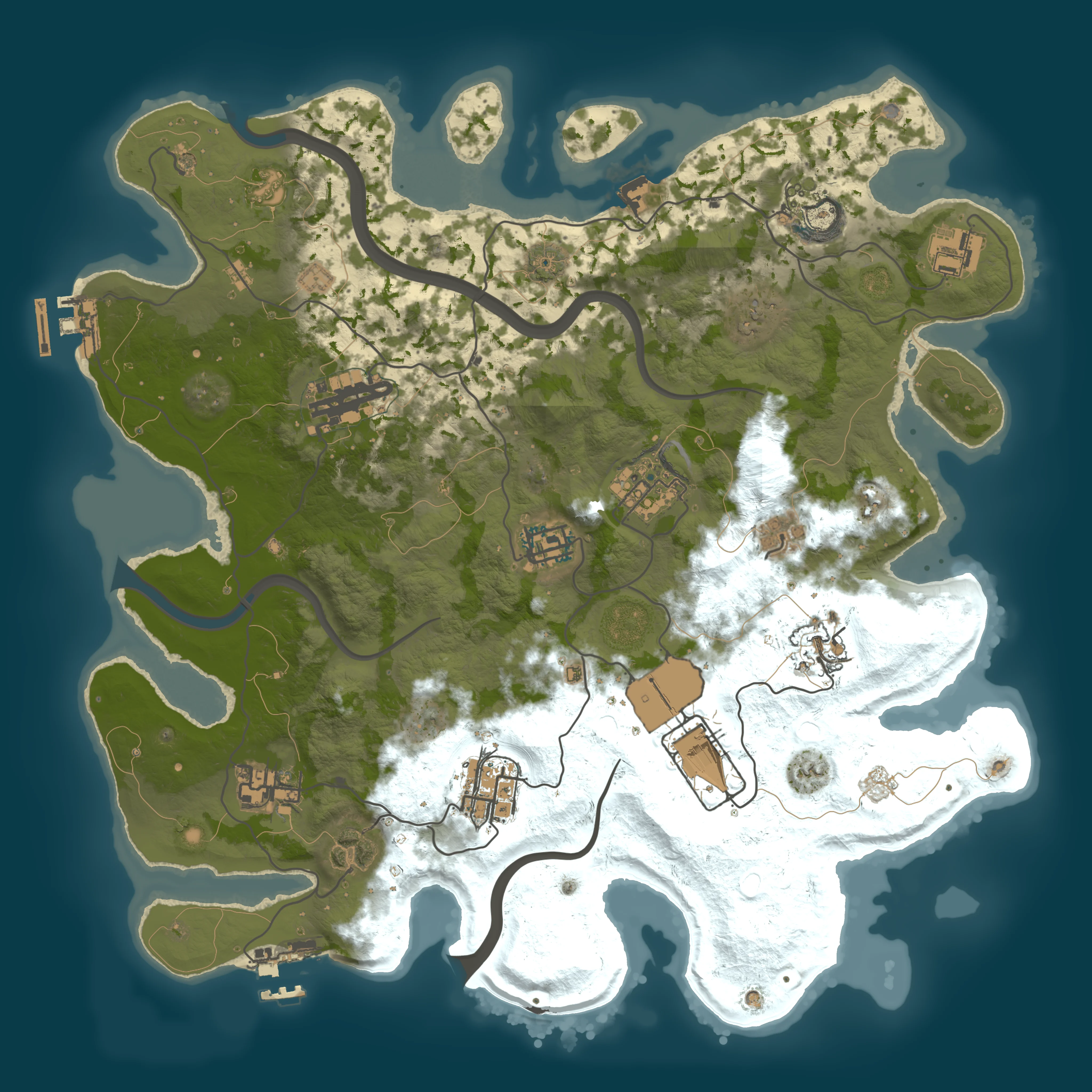 Rendered map for seed 1337