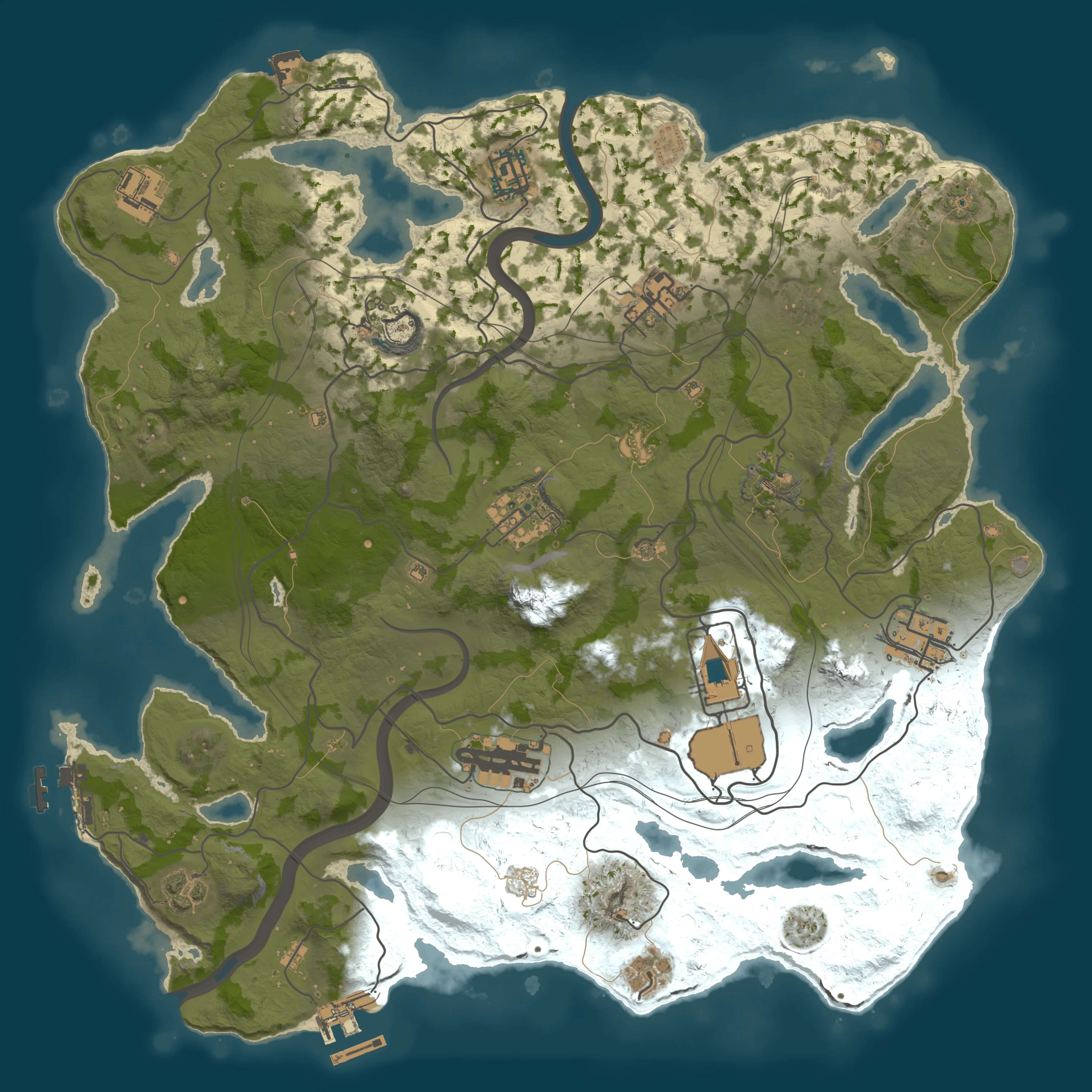 Rendered map for seed 1337