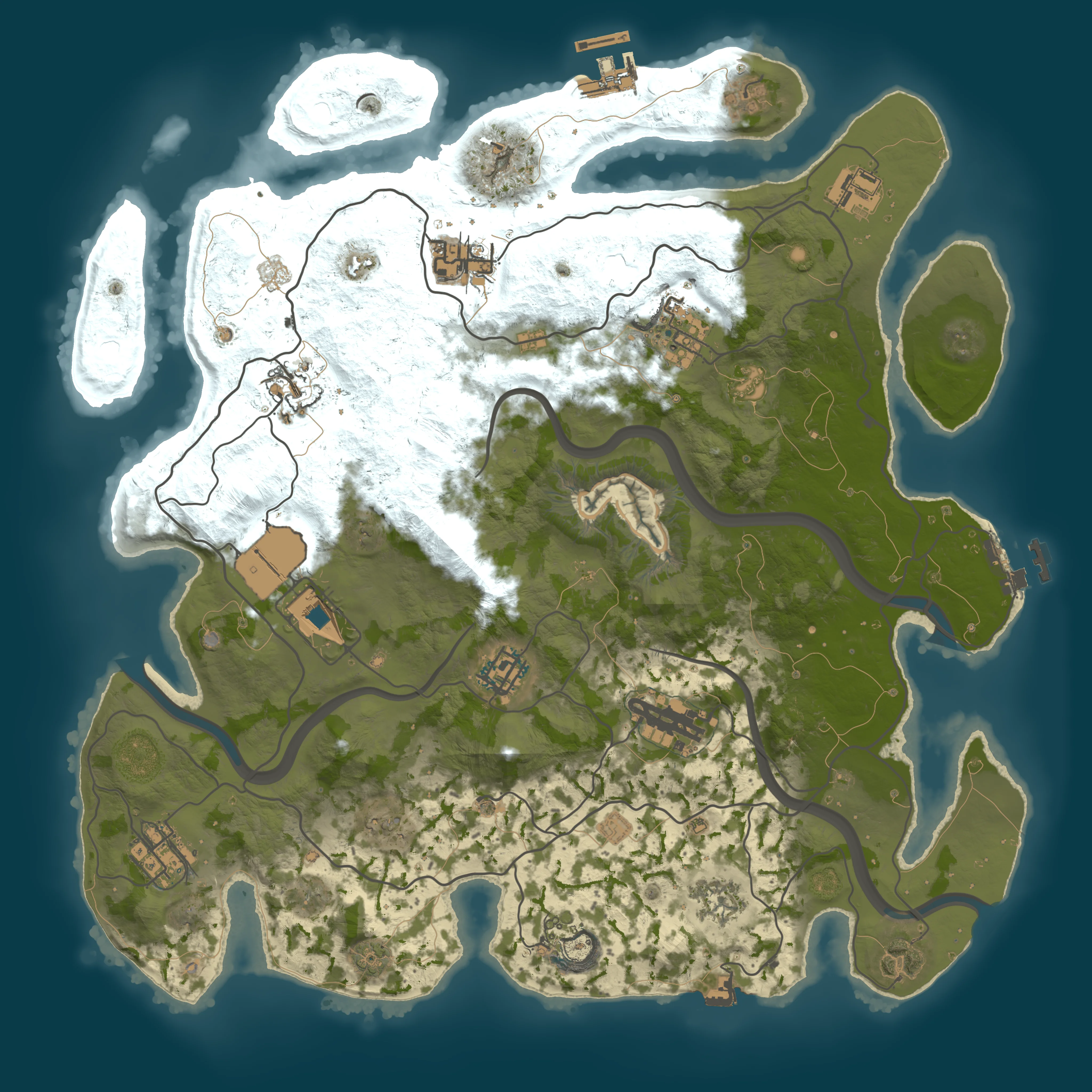 Rendered map for seed 1599346309