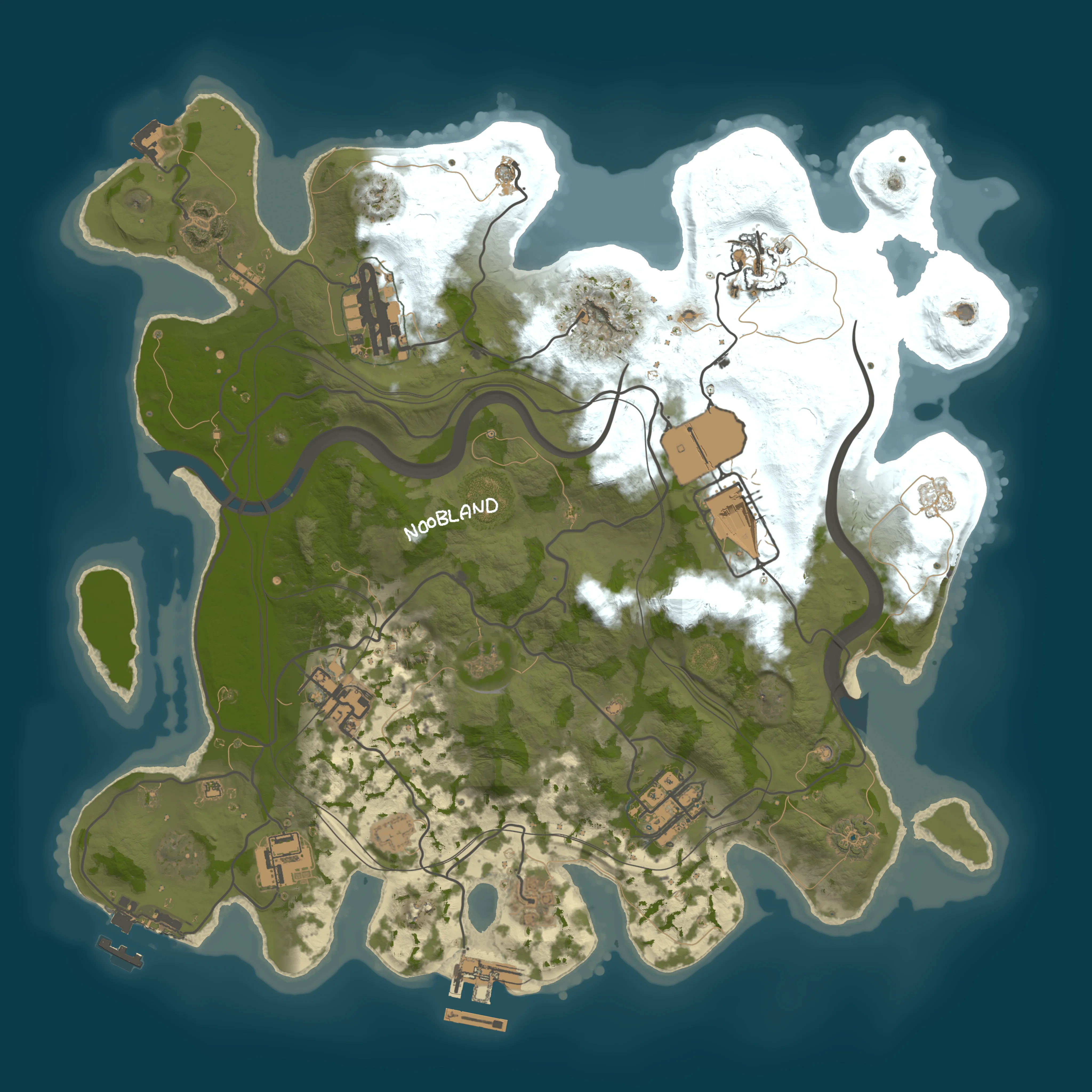 Rendered map for seed 1337