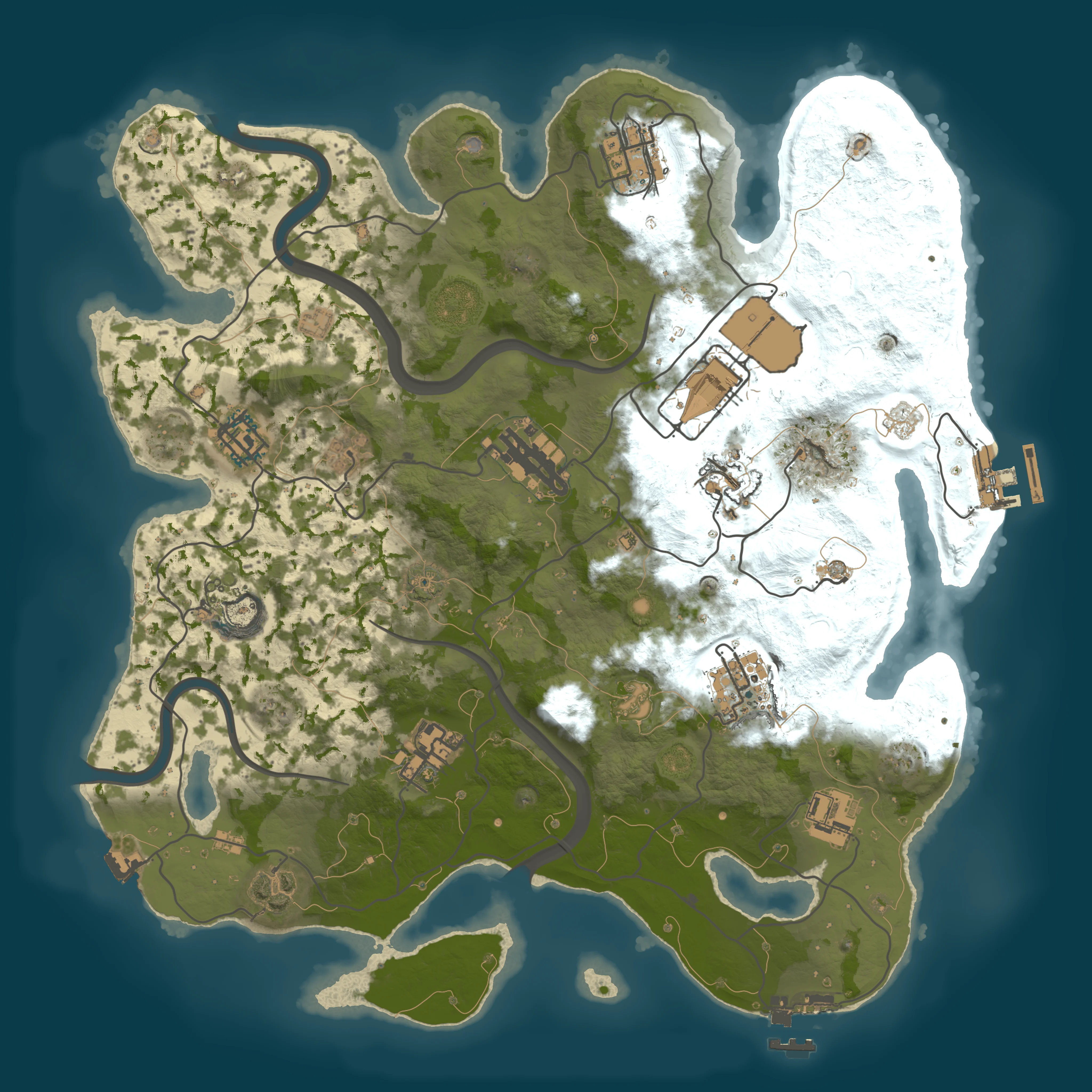 Rendered map for seed 544850560
