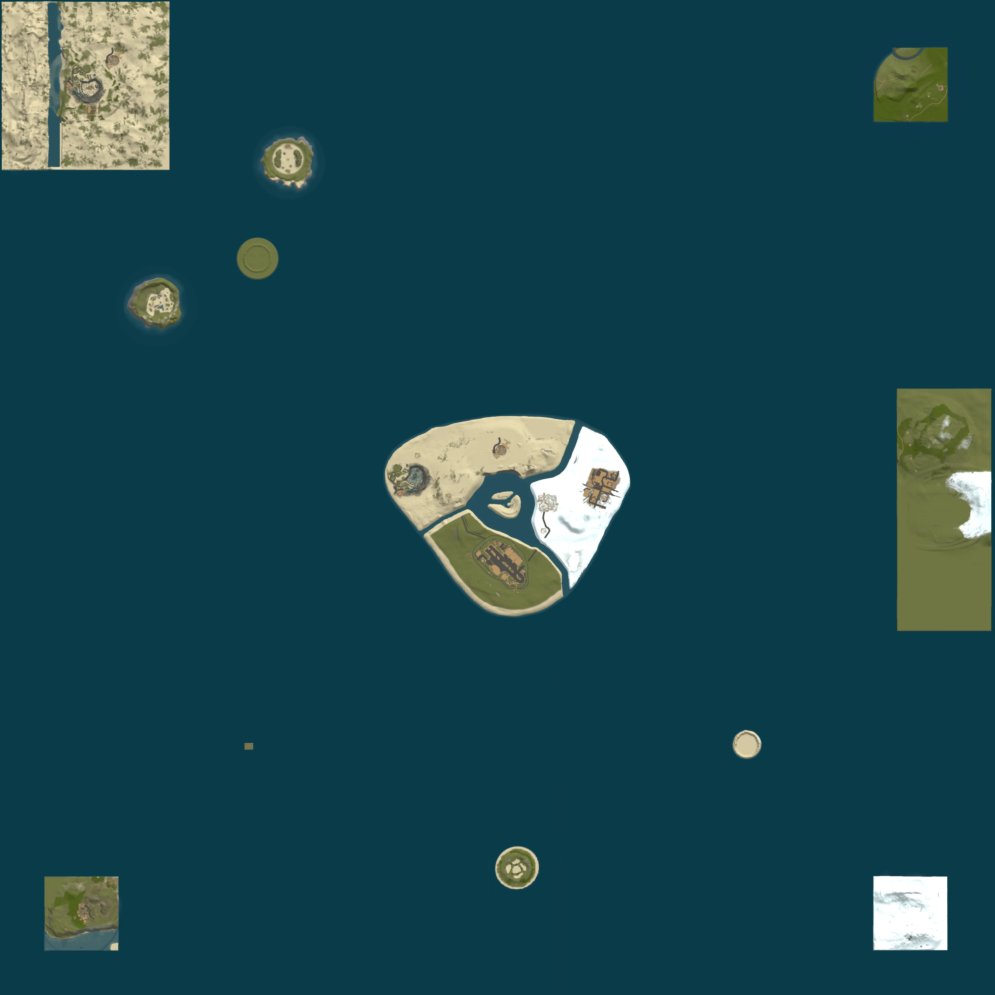Rendered map for seed 1337