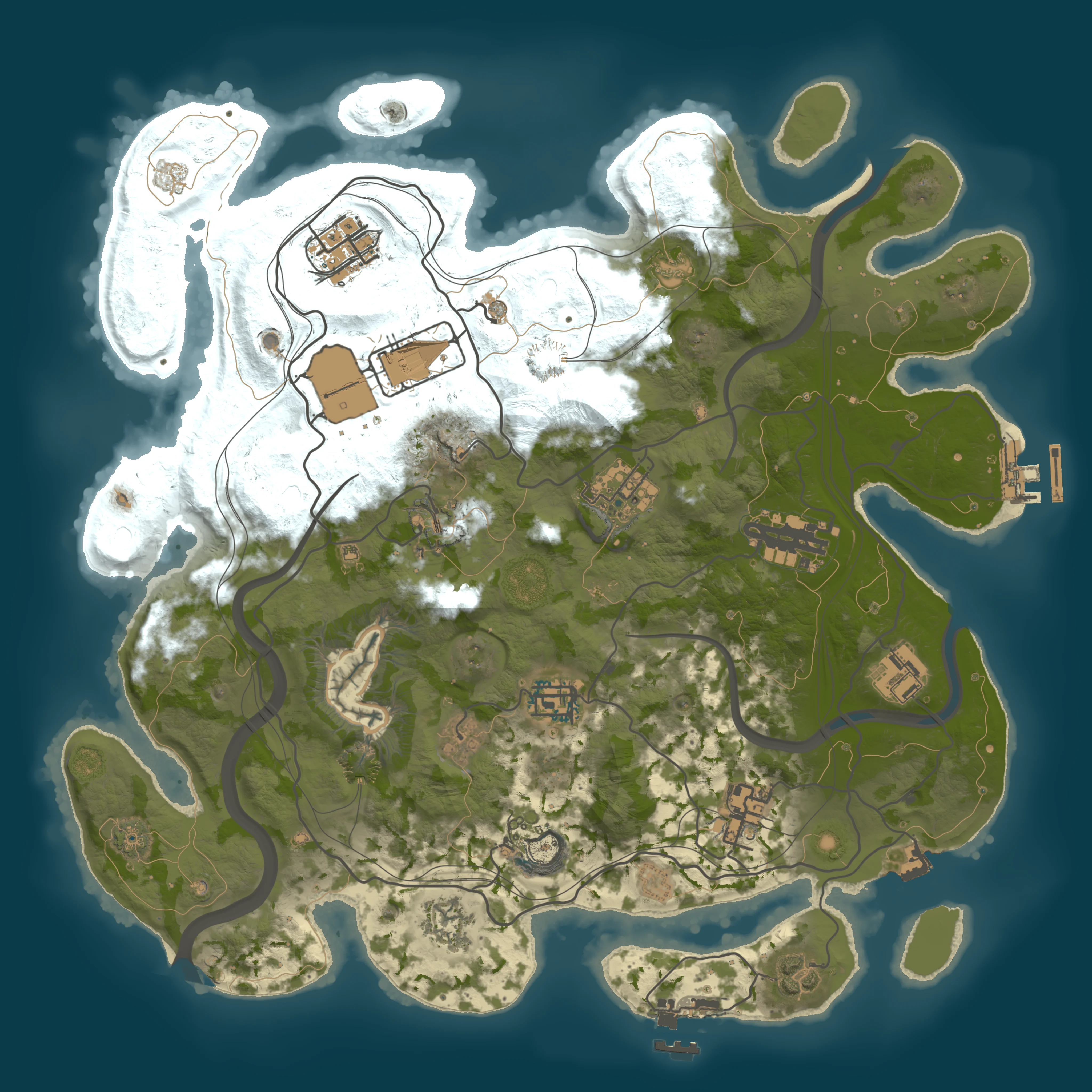 Rendered map for seed 1155153760