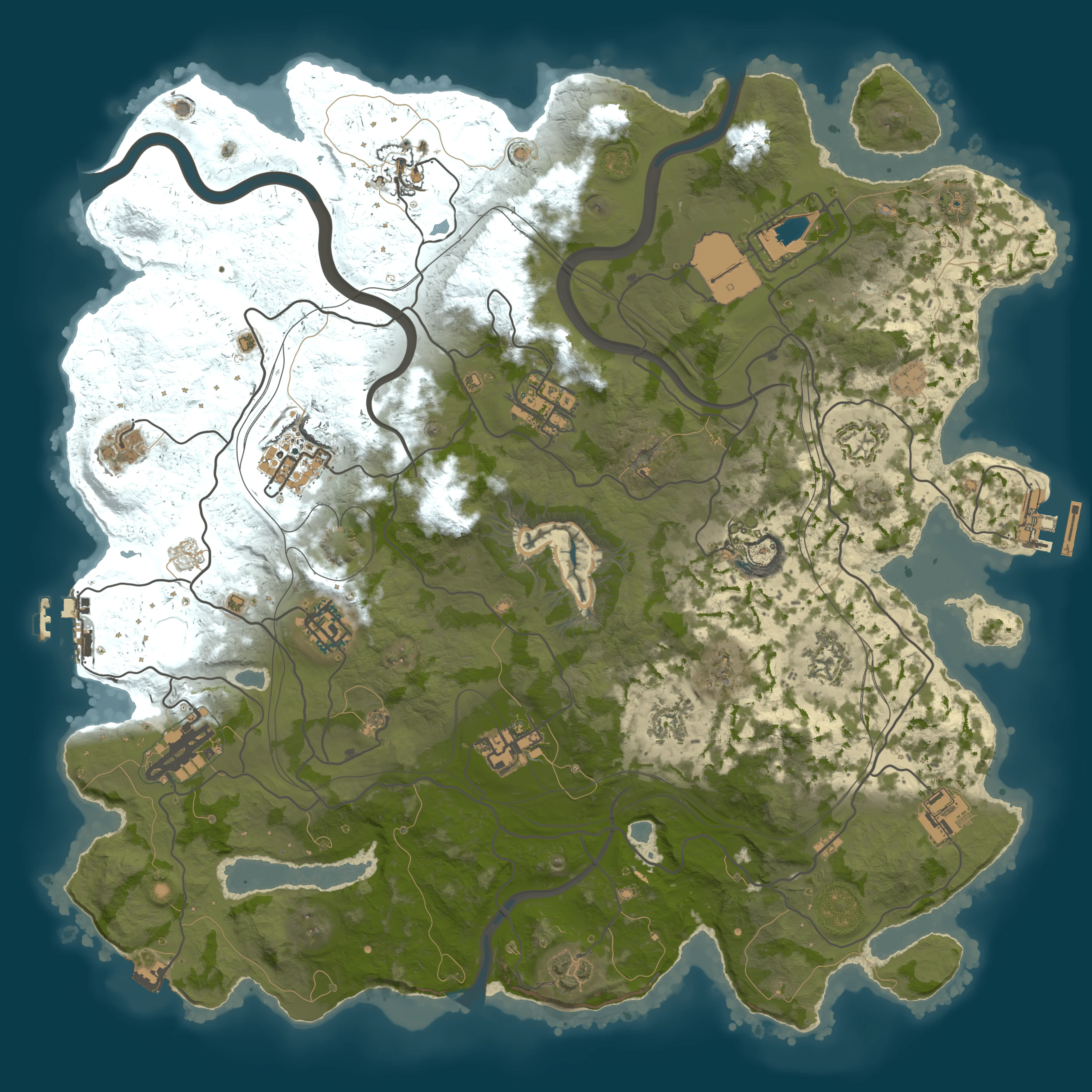 Rendered map for seed 1631002616