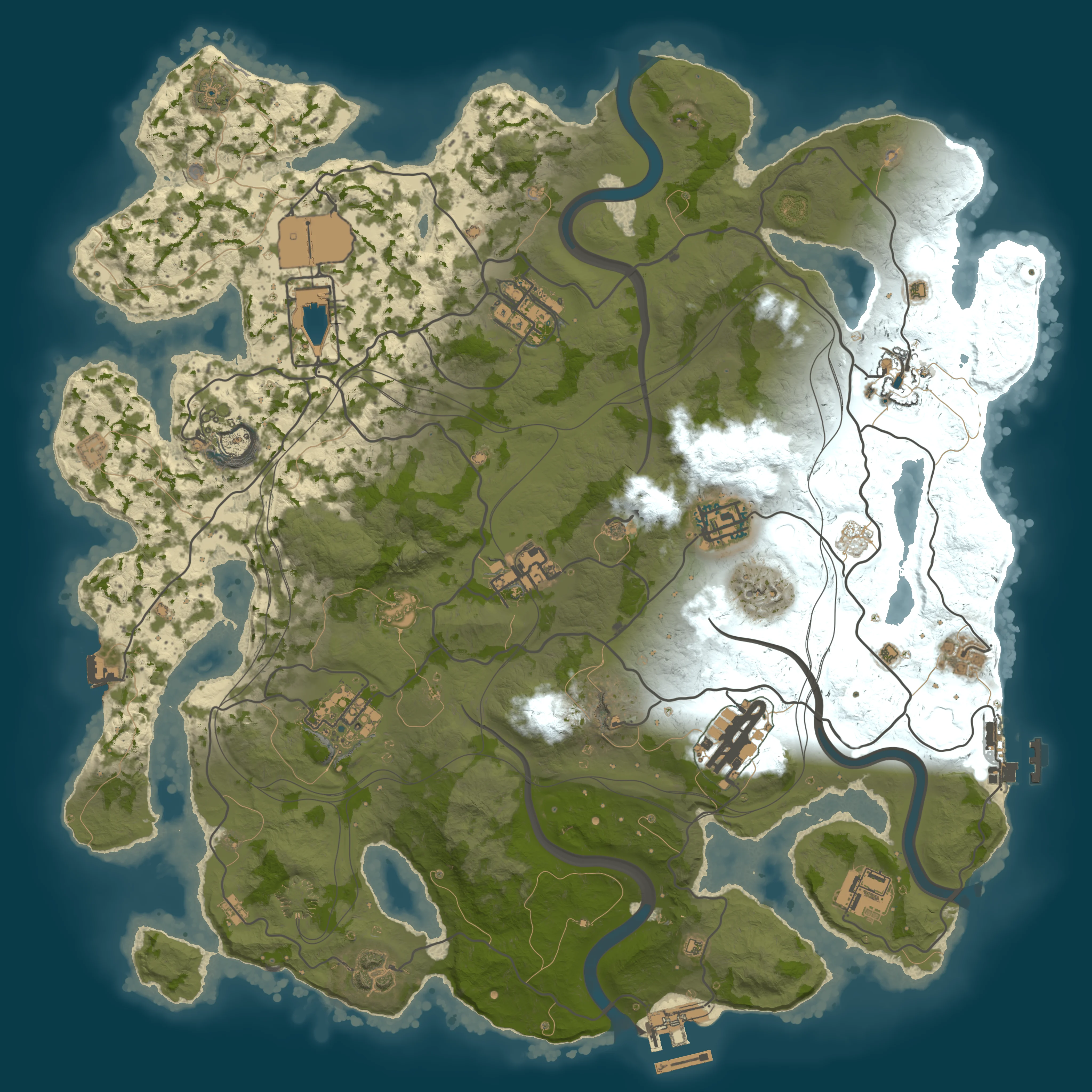 Rendered map for seed 1757748121