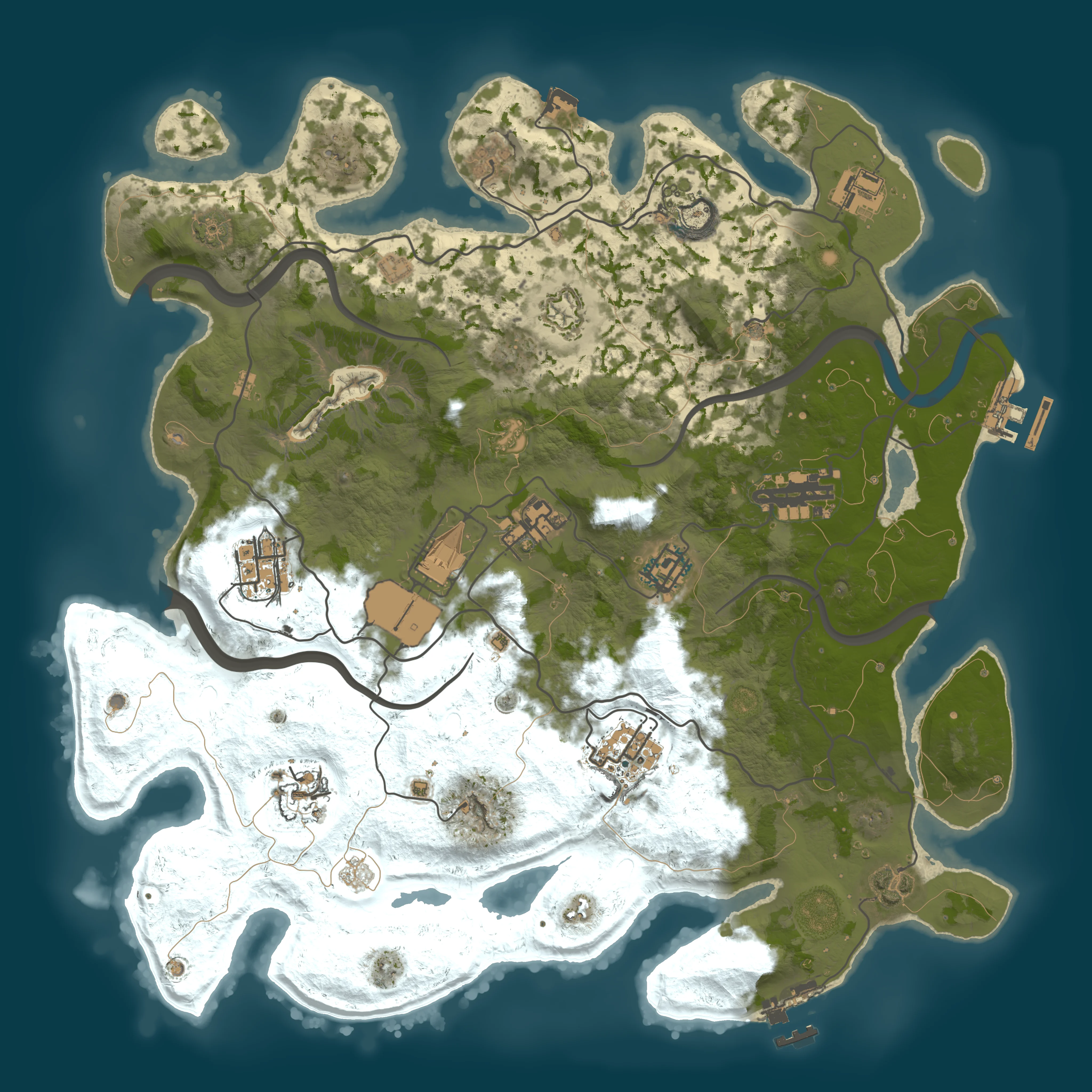 Rendered map for seed 1885963147