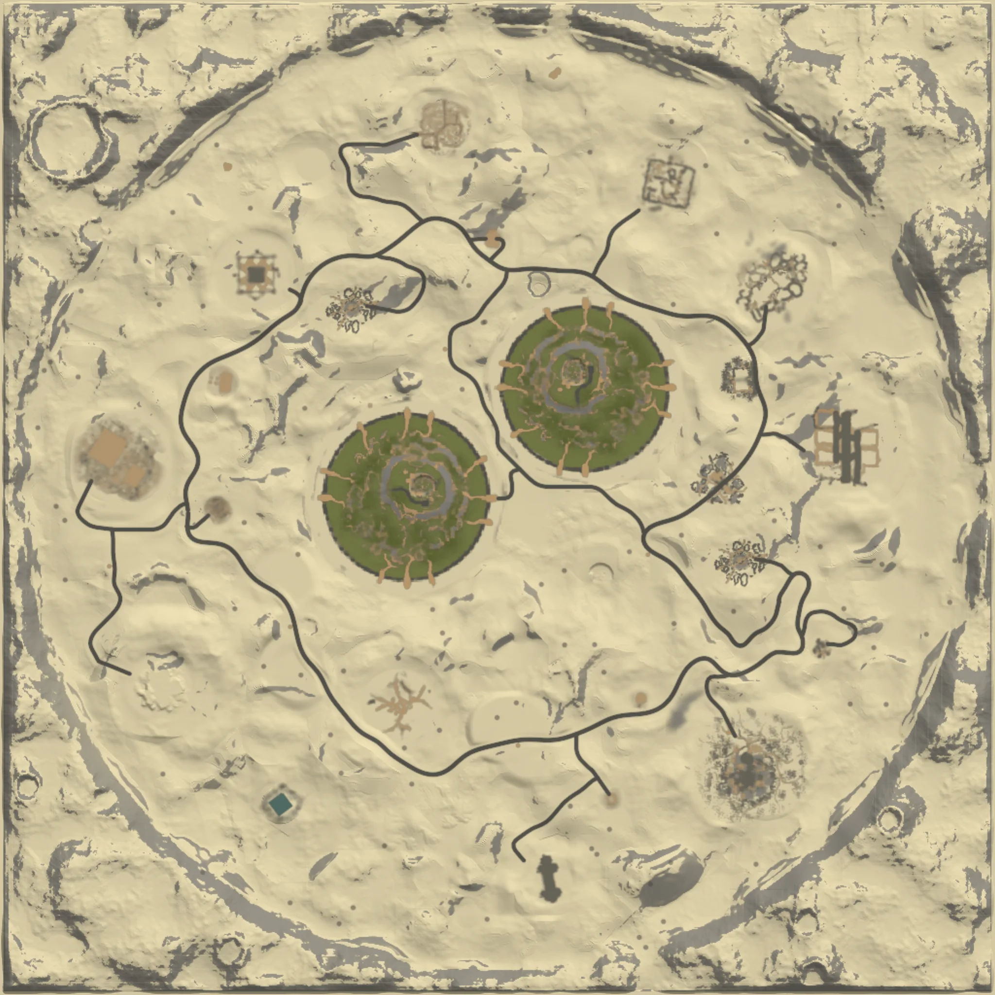 Rendered map for seed 1337