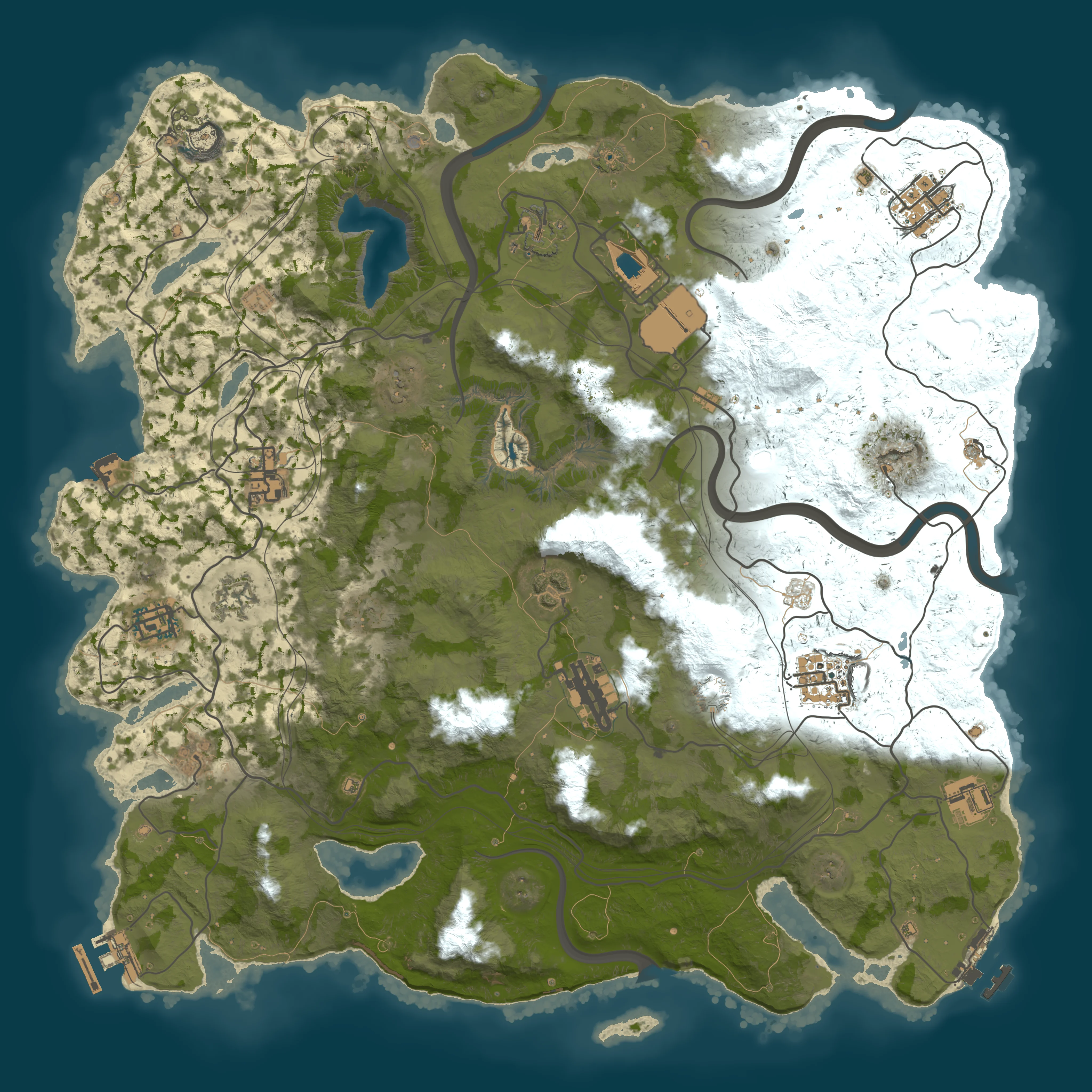 Rendered map for seed 1597505408