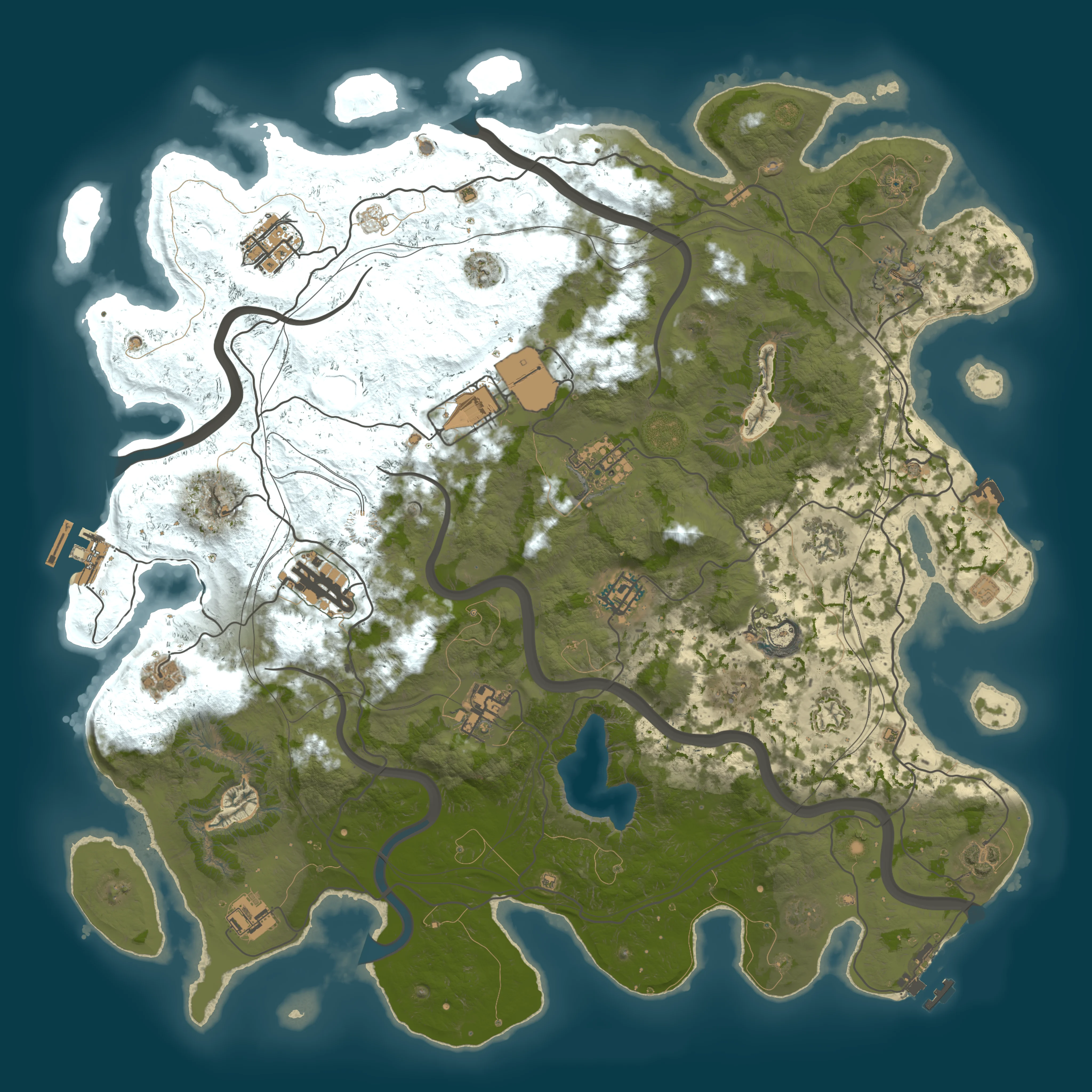 Rendered map for seed 1337