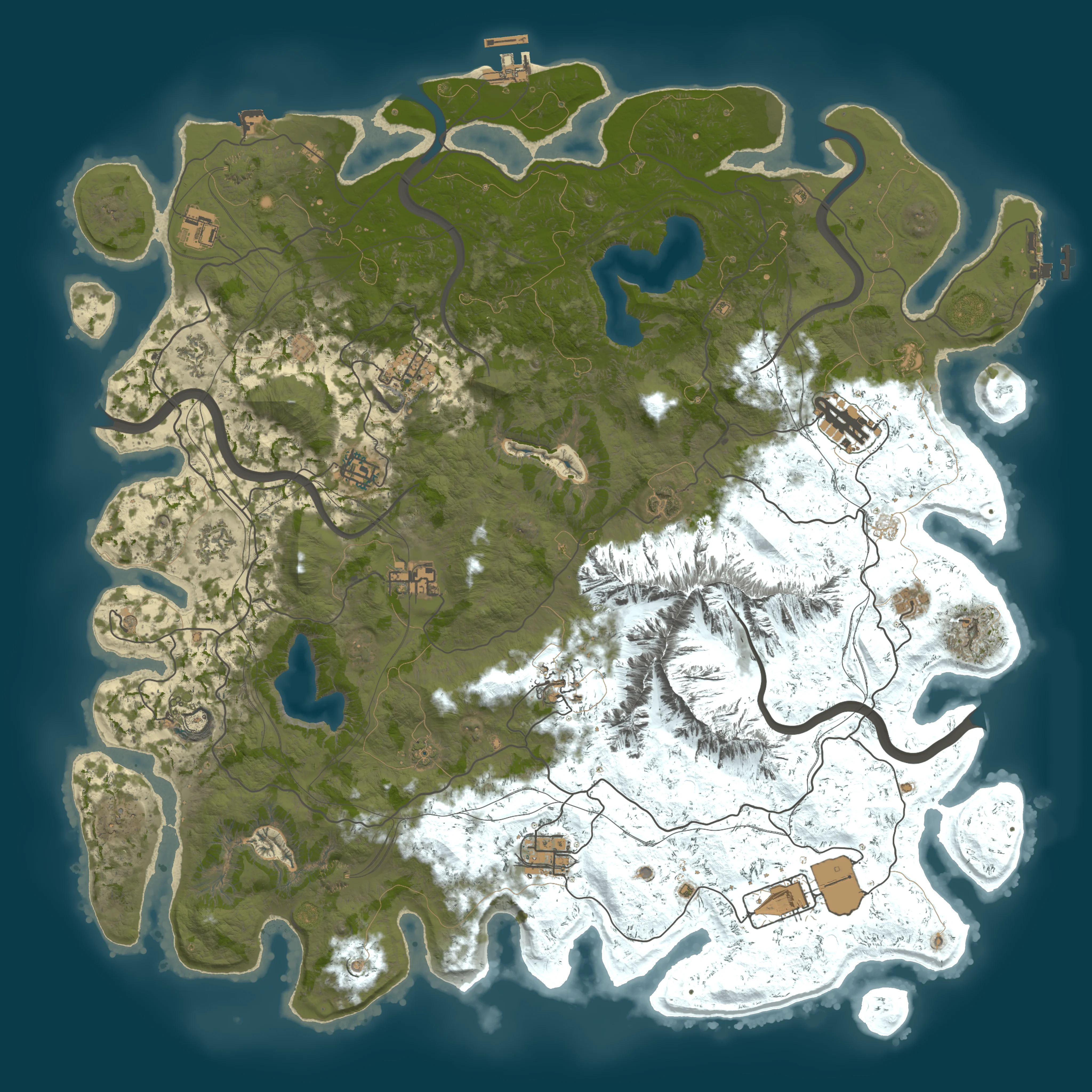 Rendered map for seed 652218101