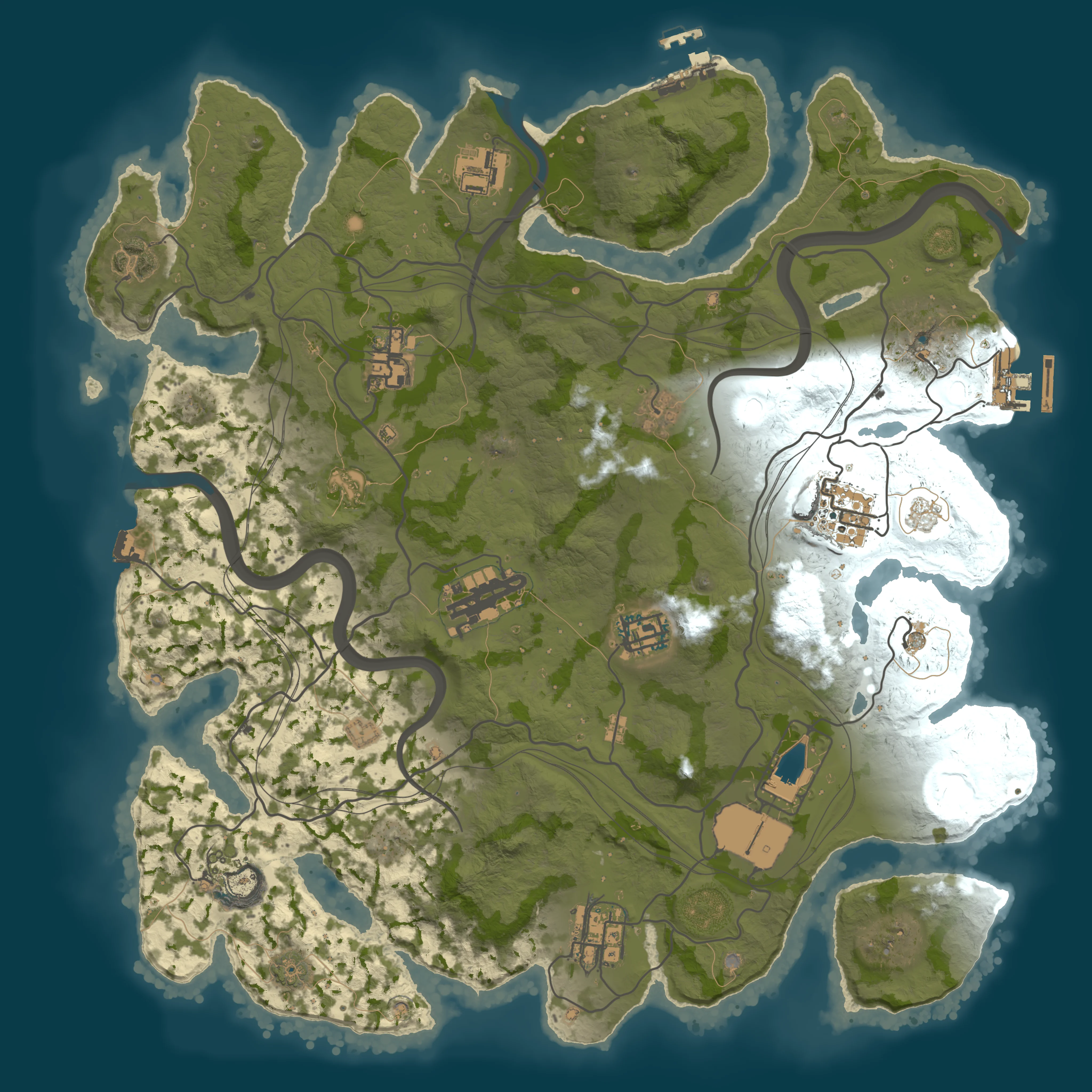Rendered map for seed 1337