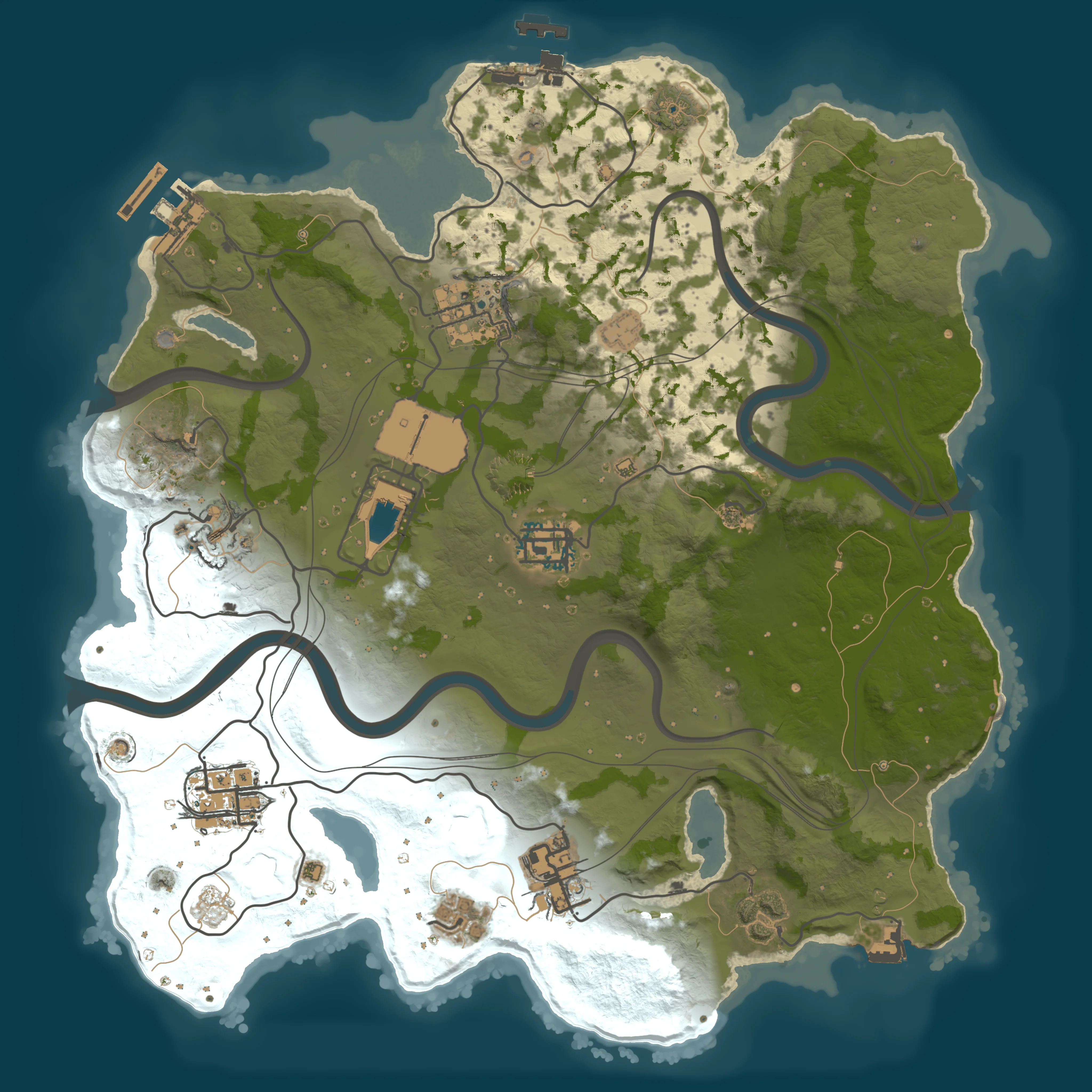 Rendered map for seed 1337