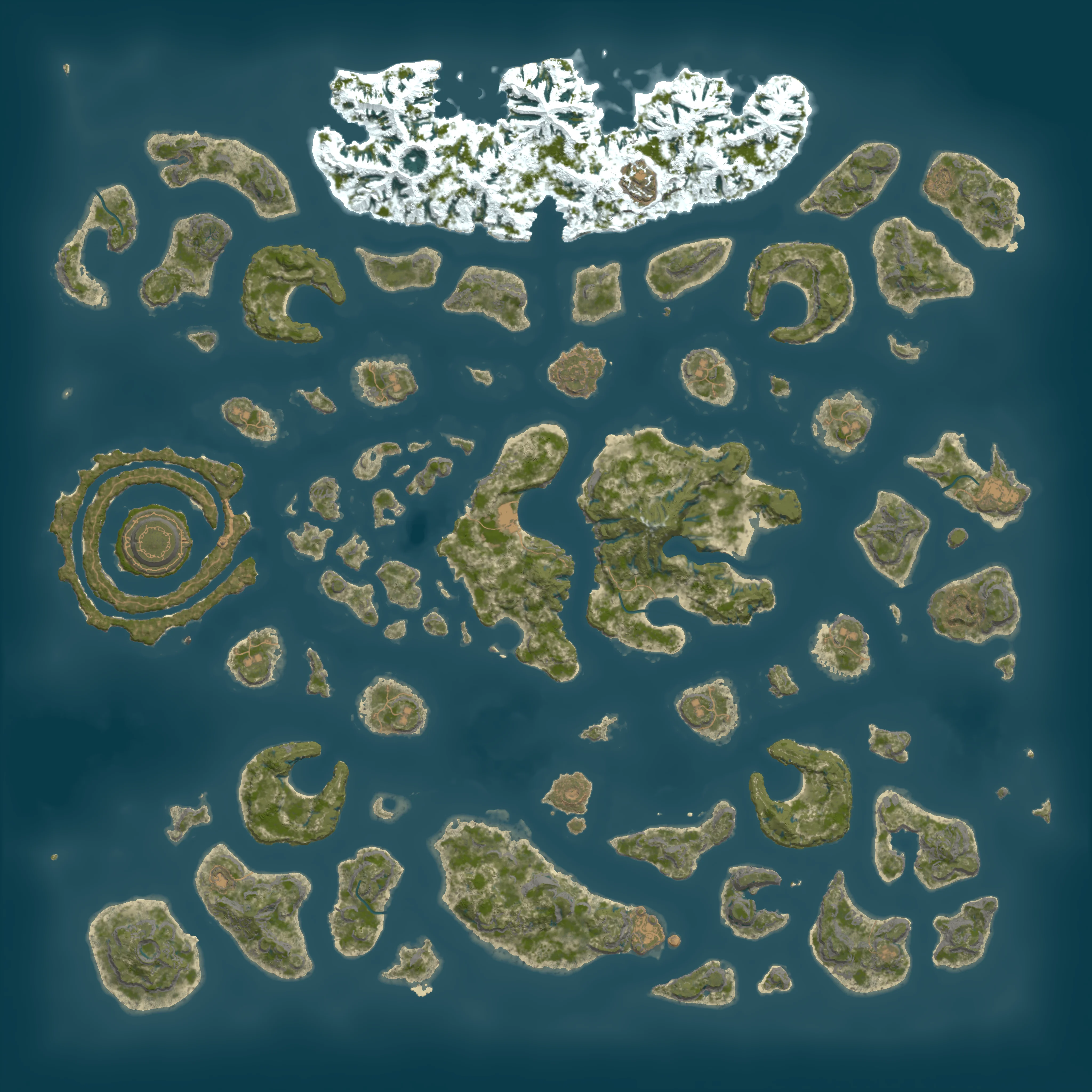 Rendered map for seed 37677