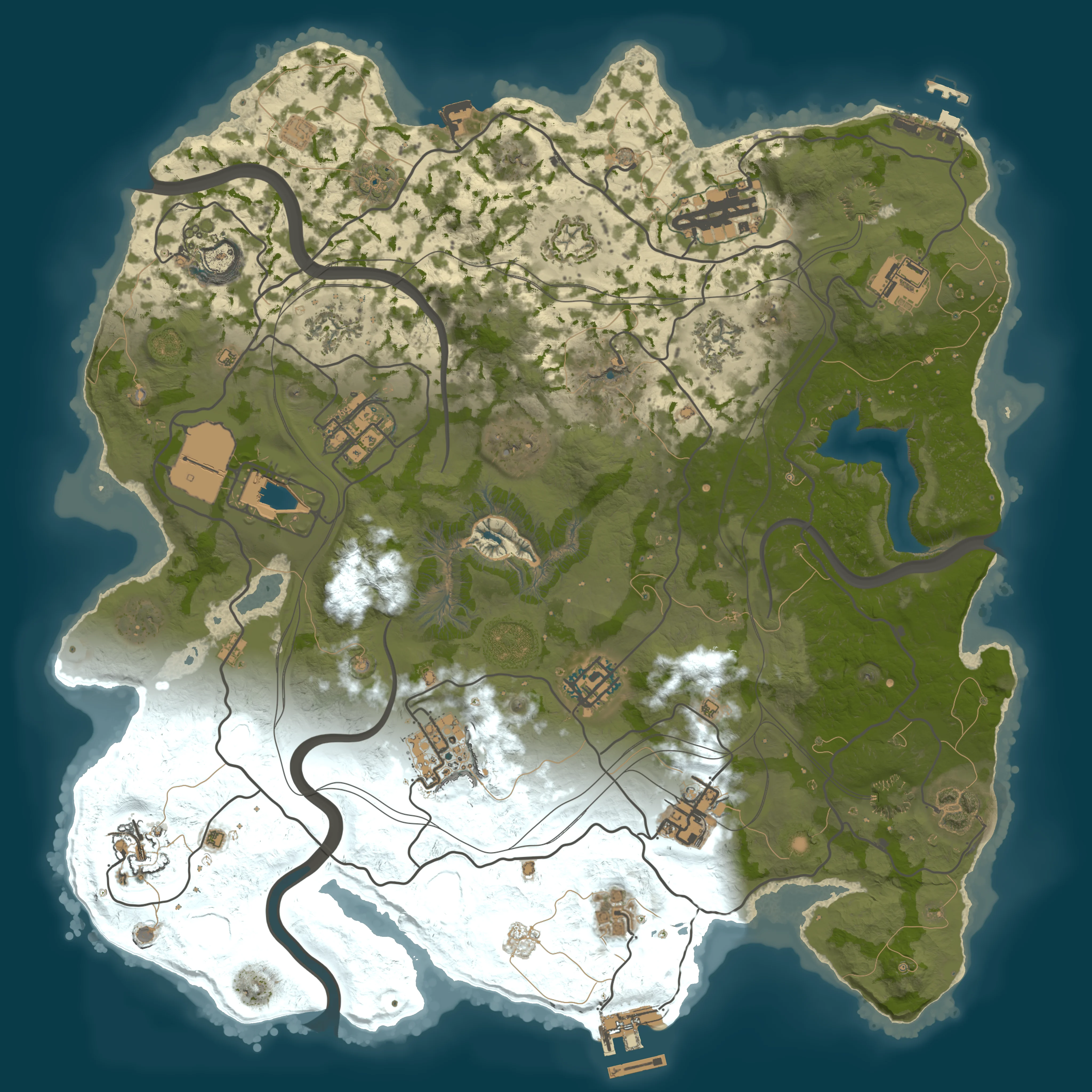 Rendered map for seed 1337