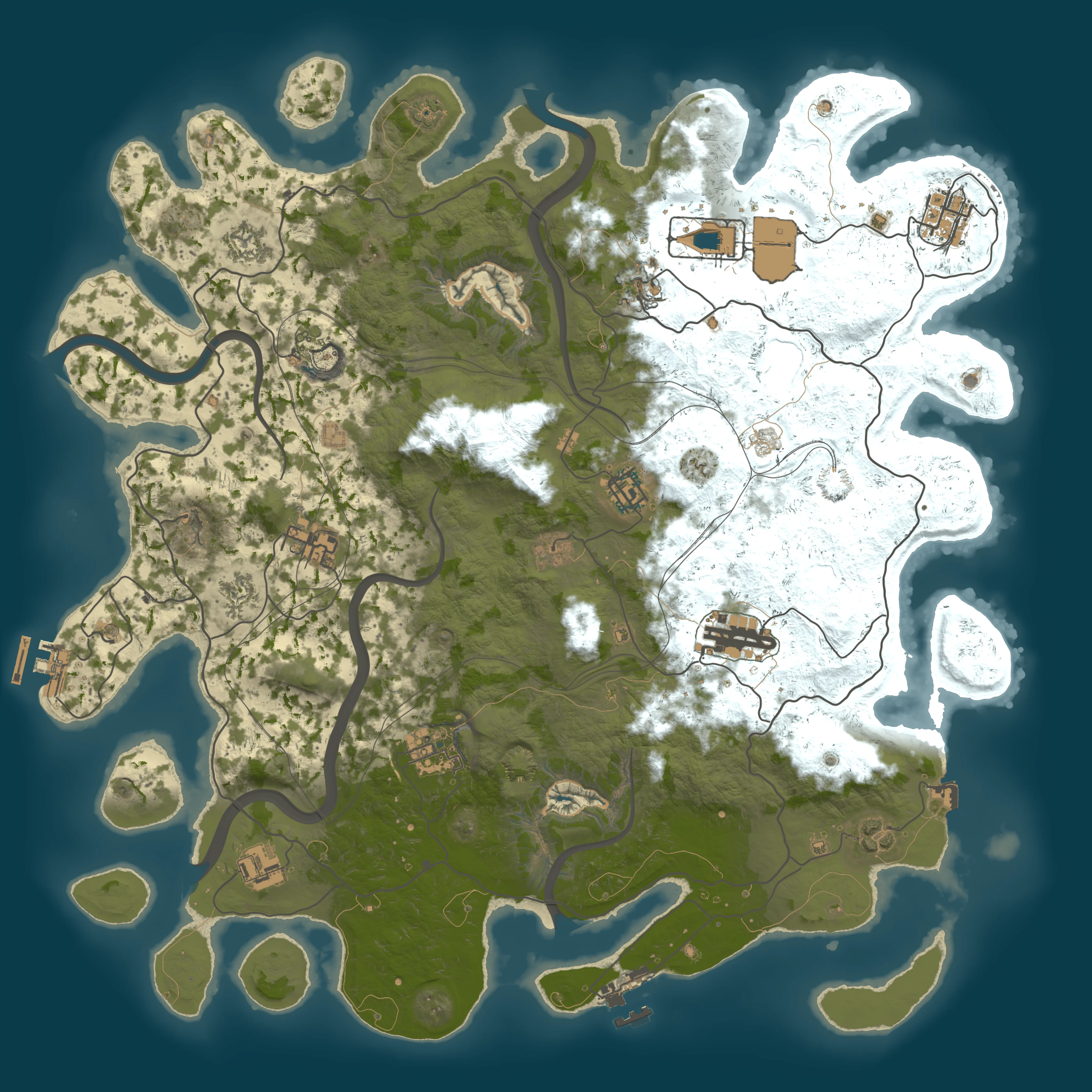 Rendered map for seed 1337