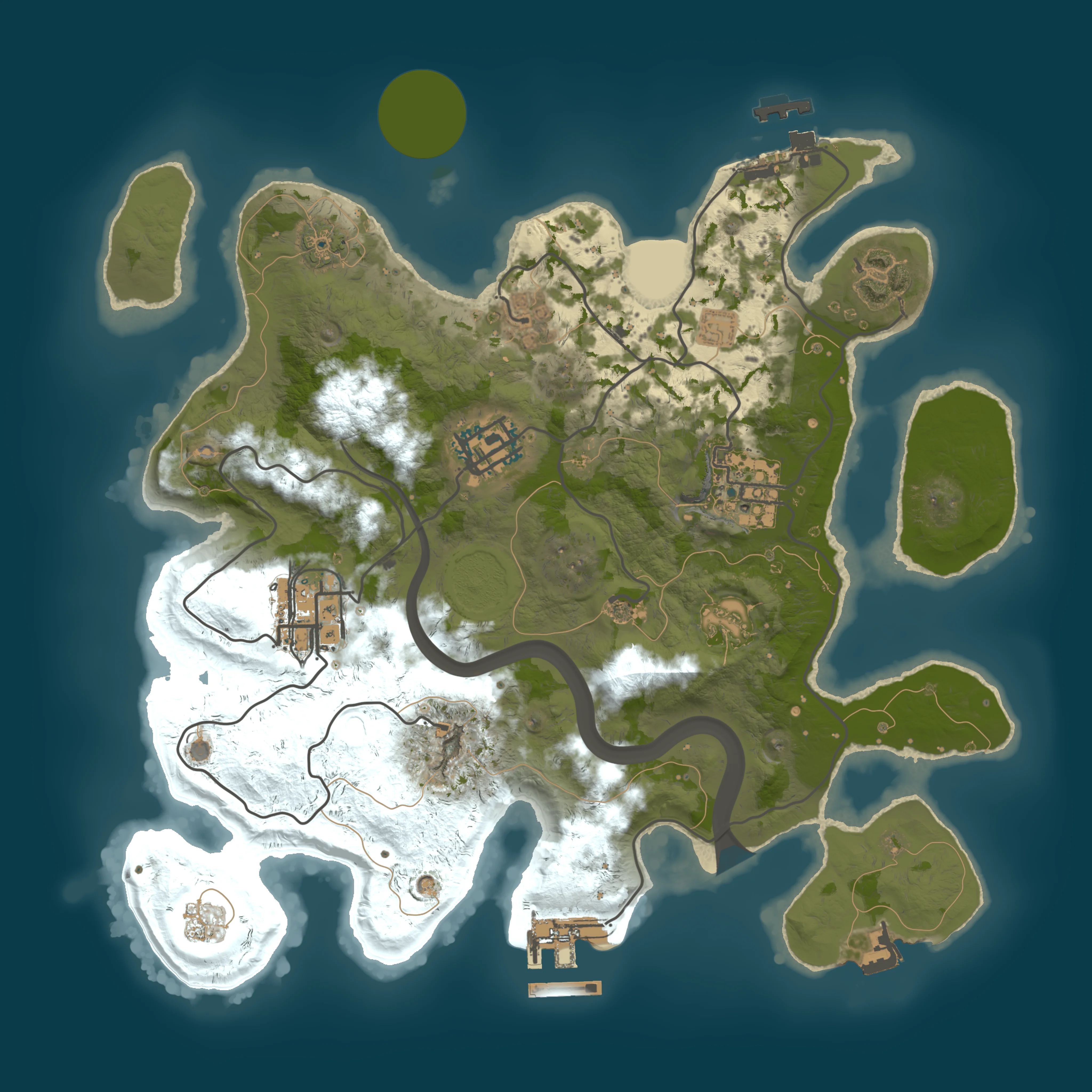 Rendered map for seed 1337