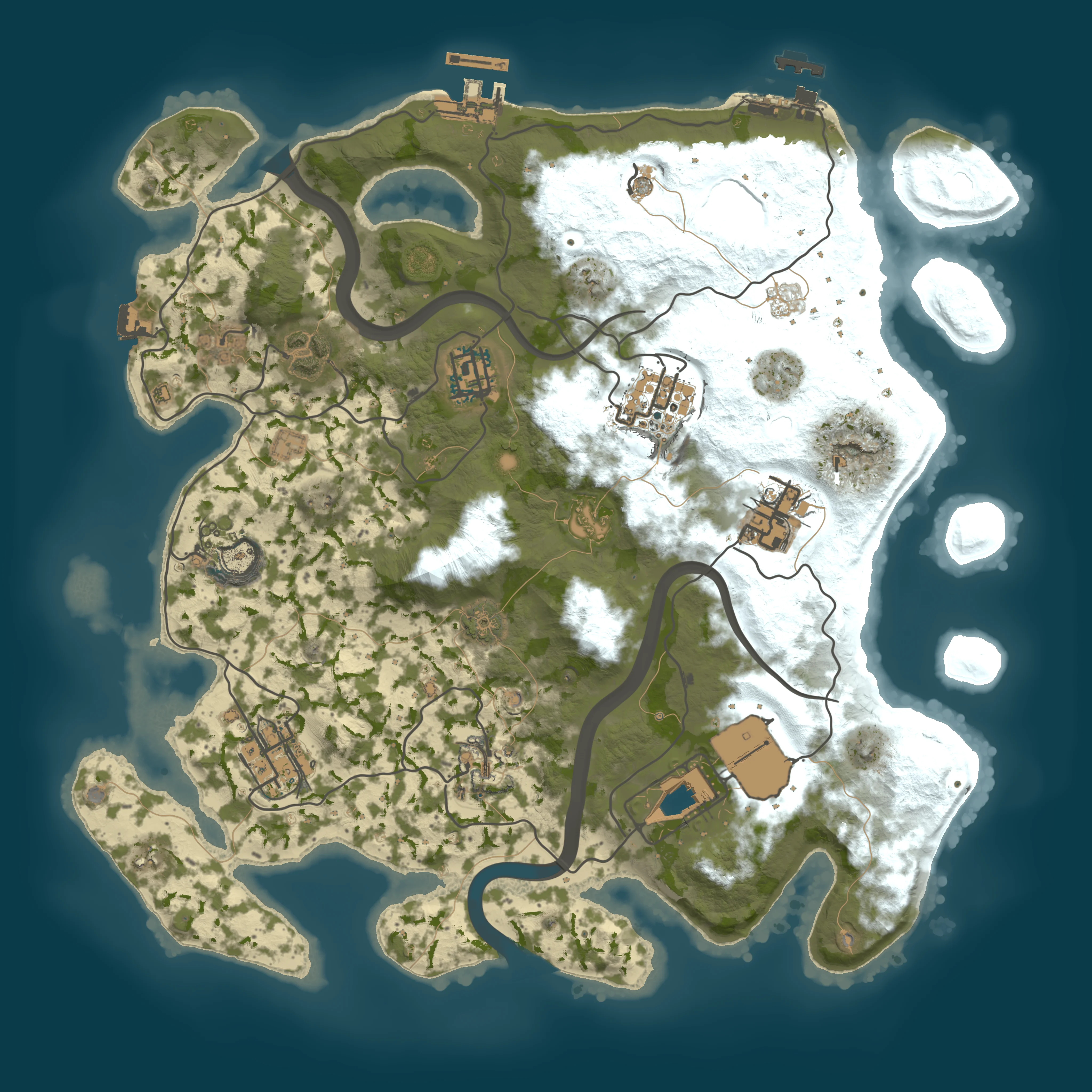 Rendered map for seed 1337