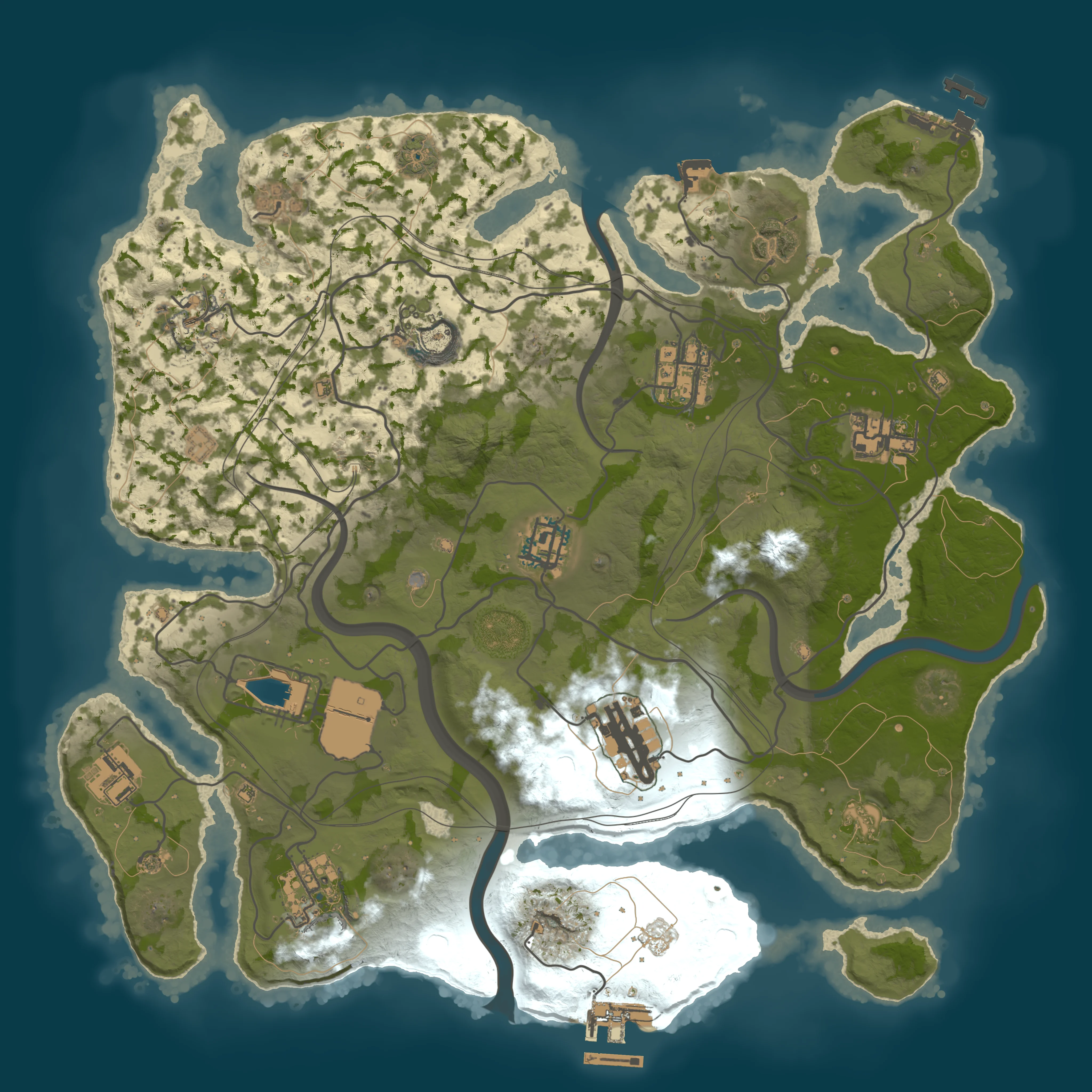 Rendered map for seed 1337
