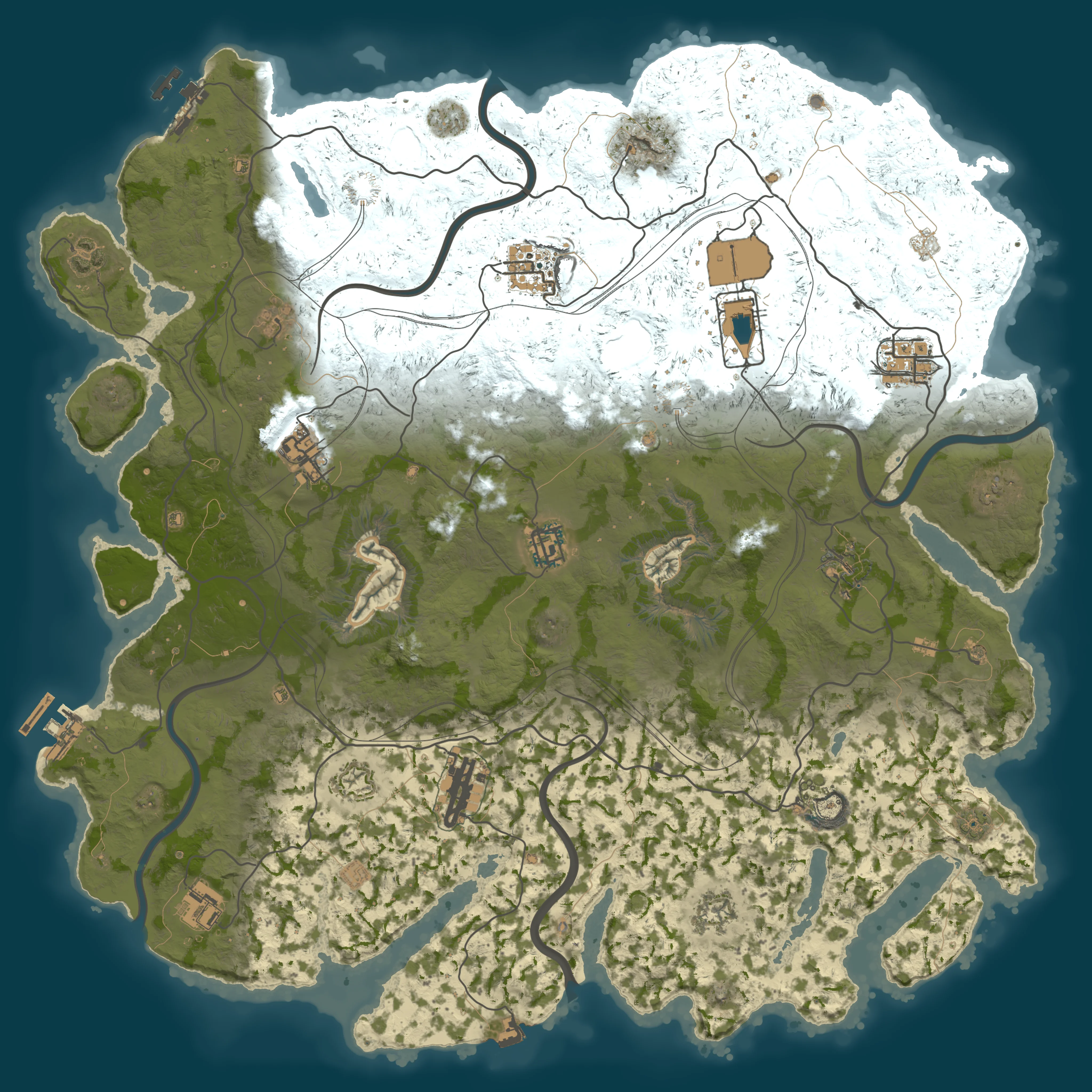 Rendered map for seed 4452