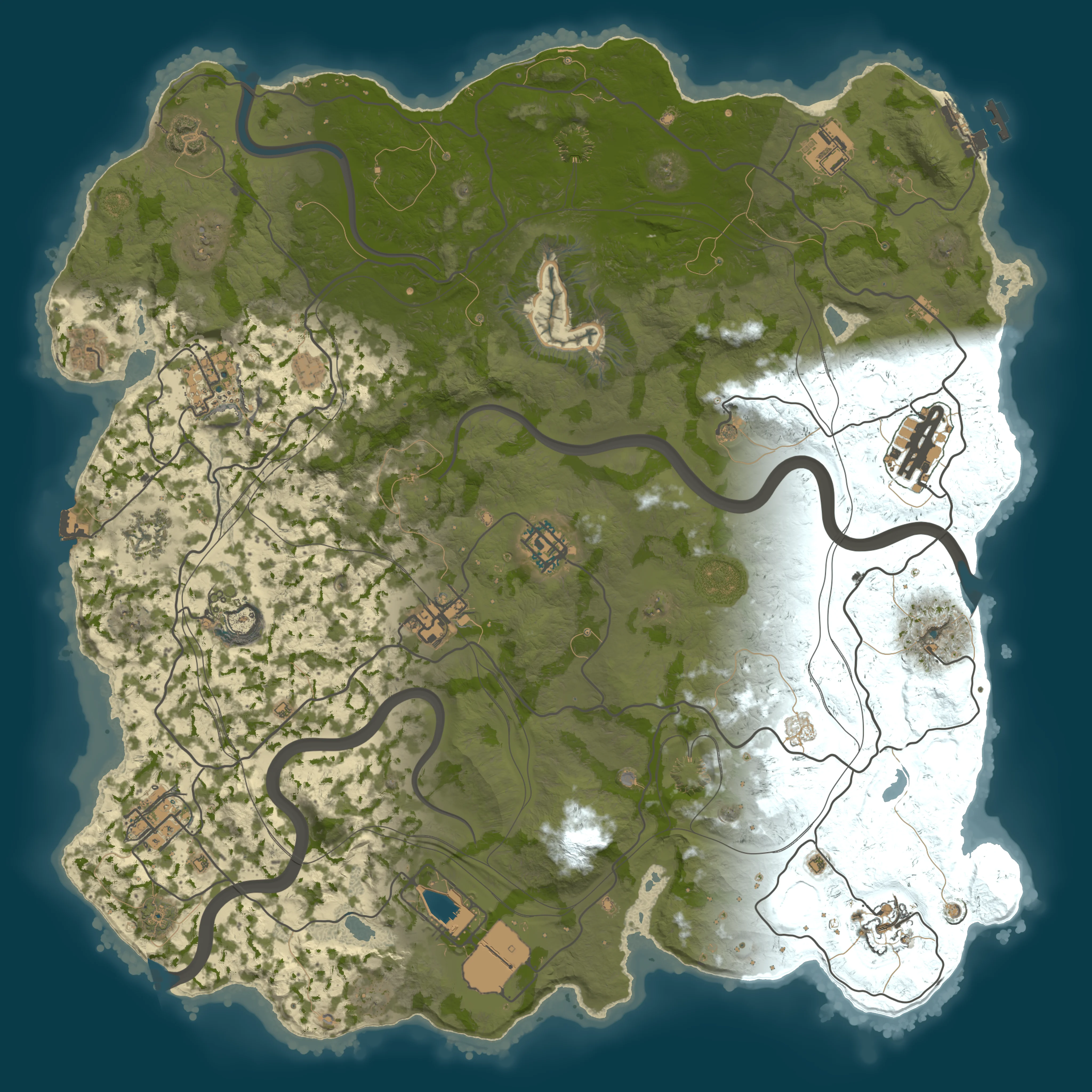 Rendered map for seed 82028792