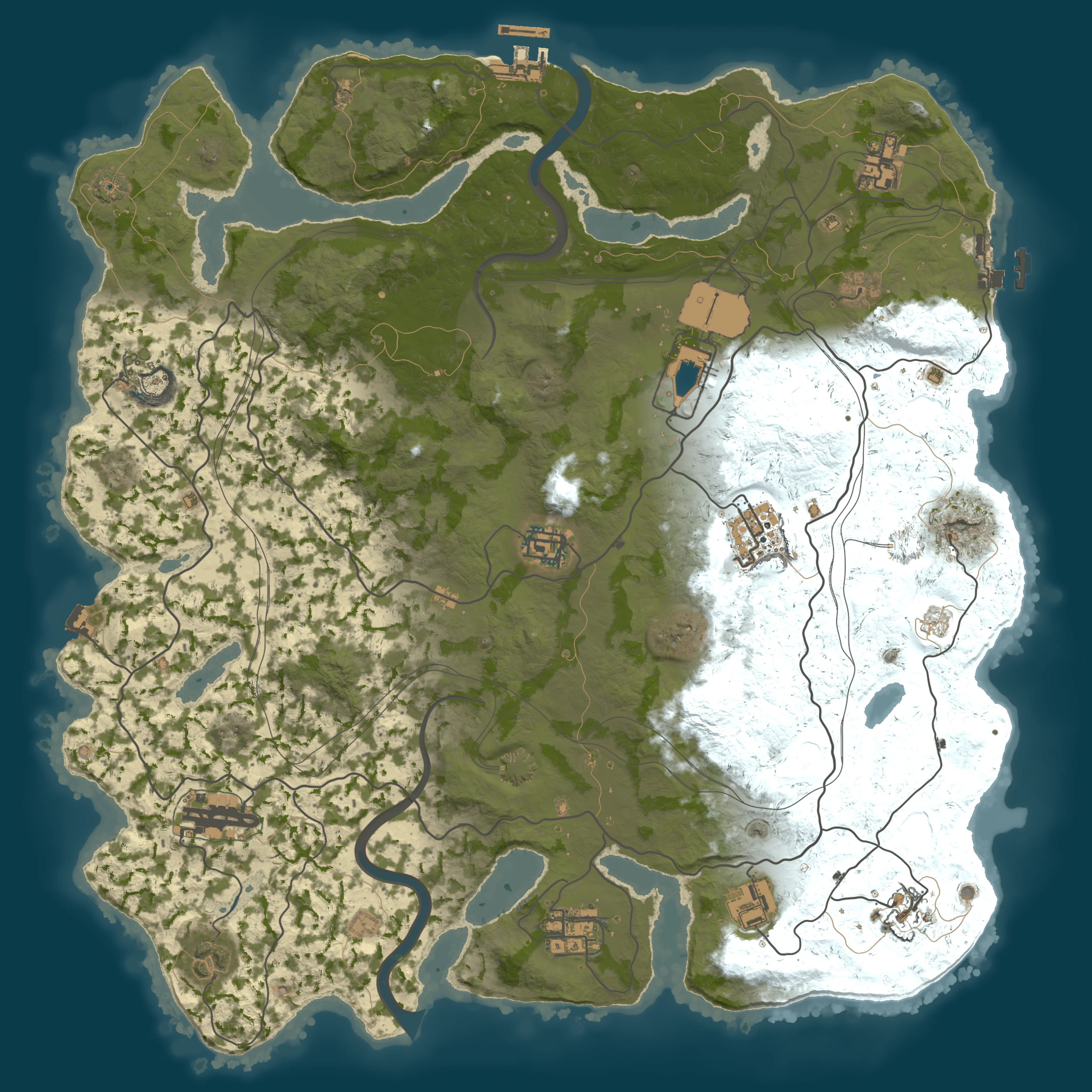 Rendered map for seed 792066124