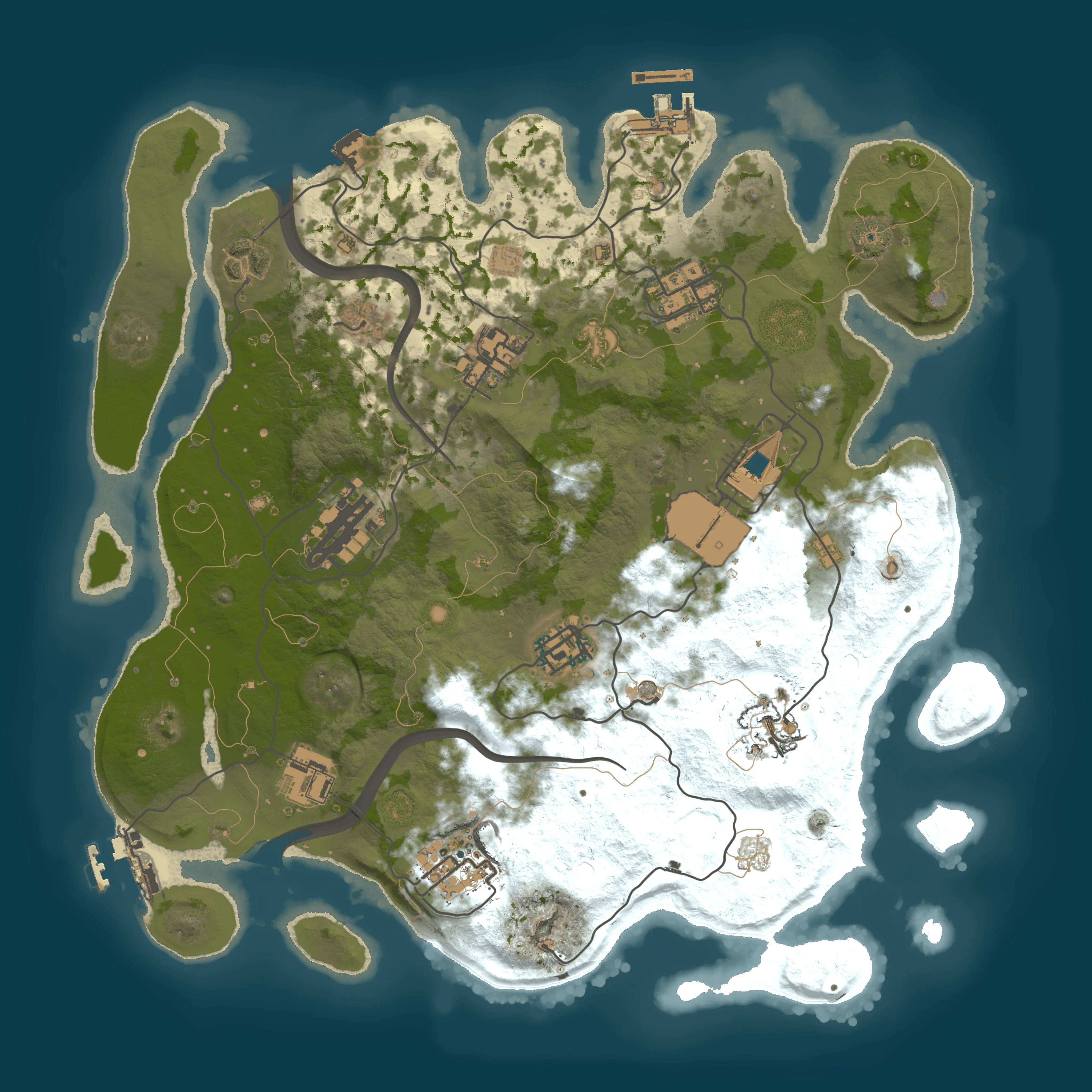 Rendered map for seed 162329