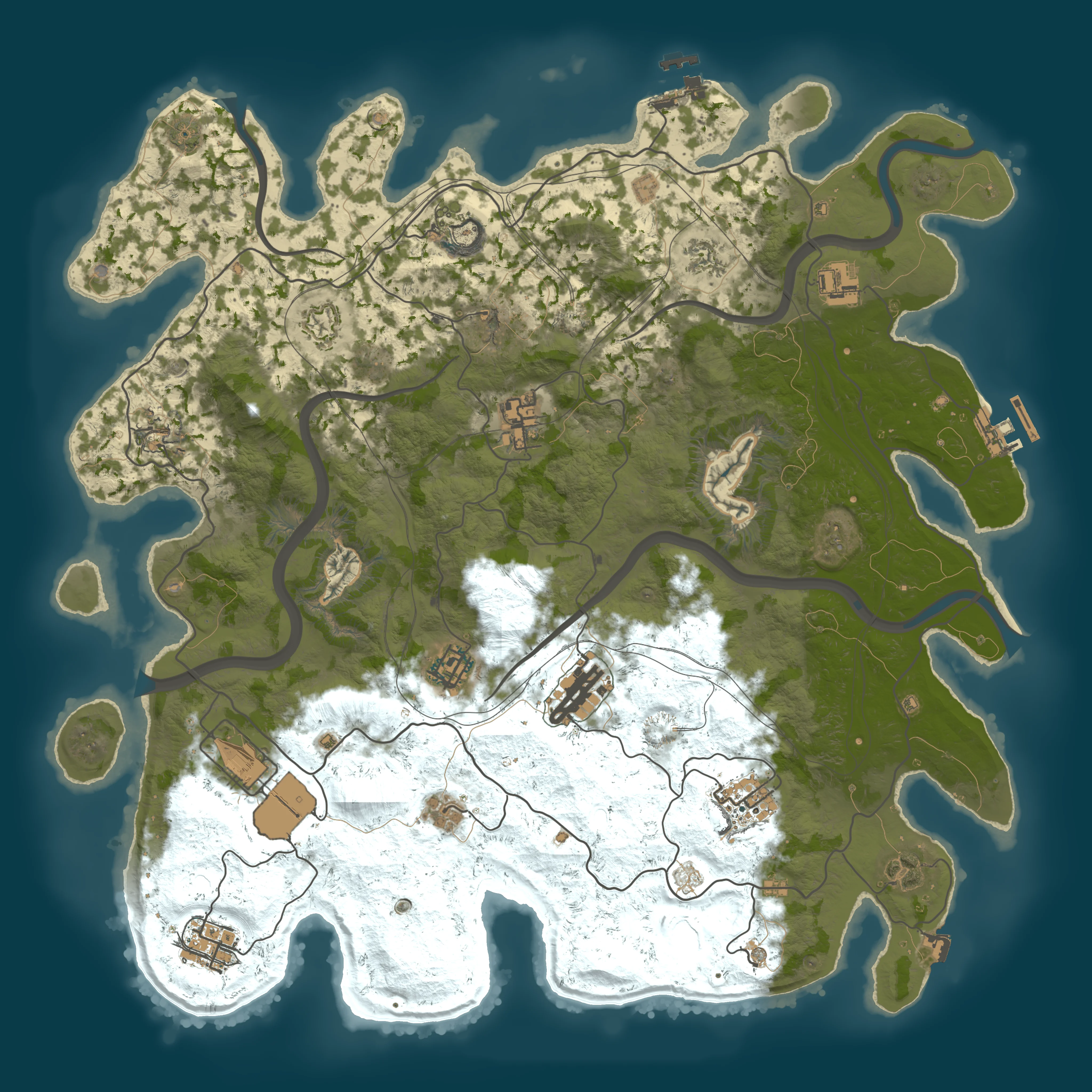 Rendered map for seed 1337