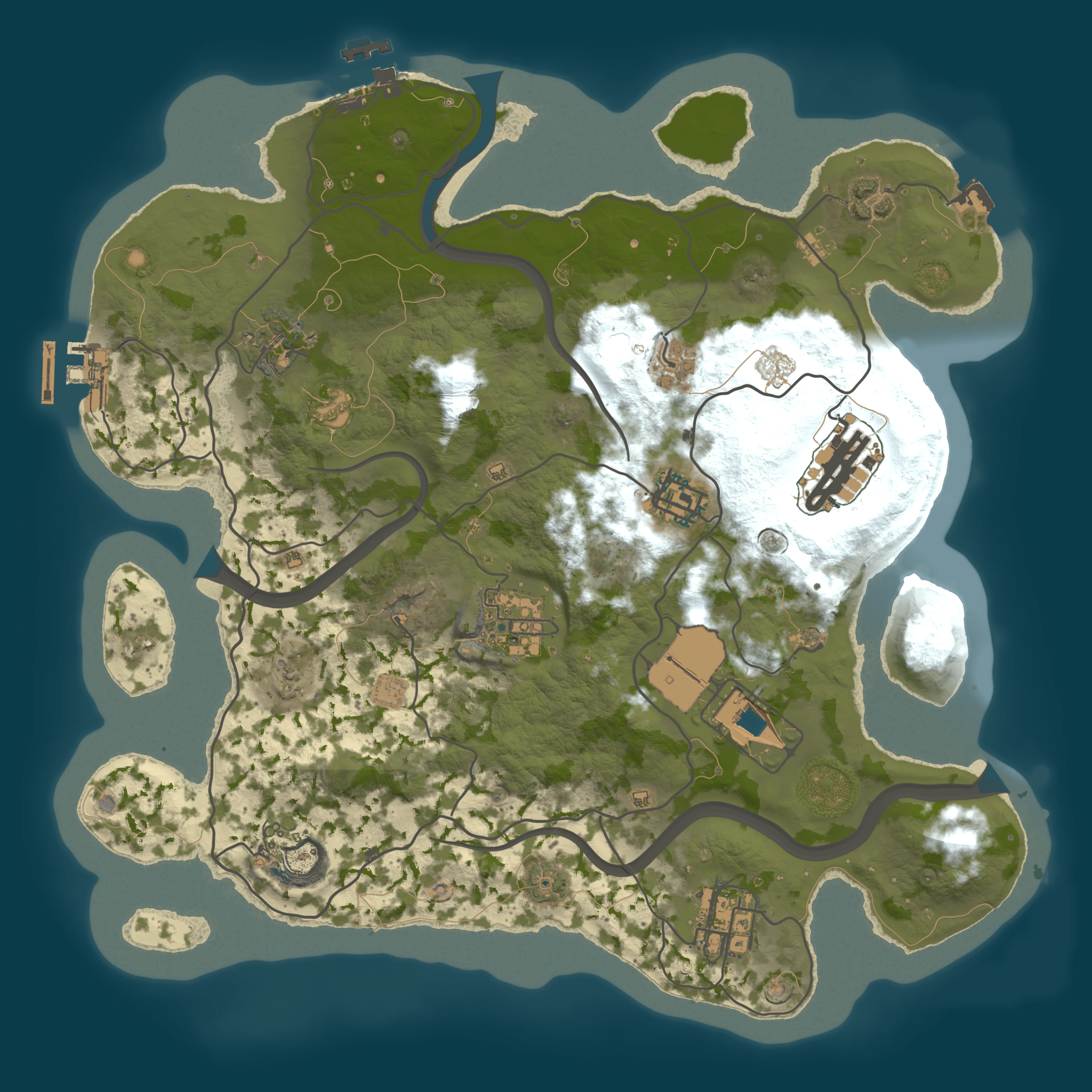 Rendered map for seed 1862422565