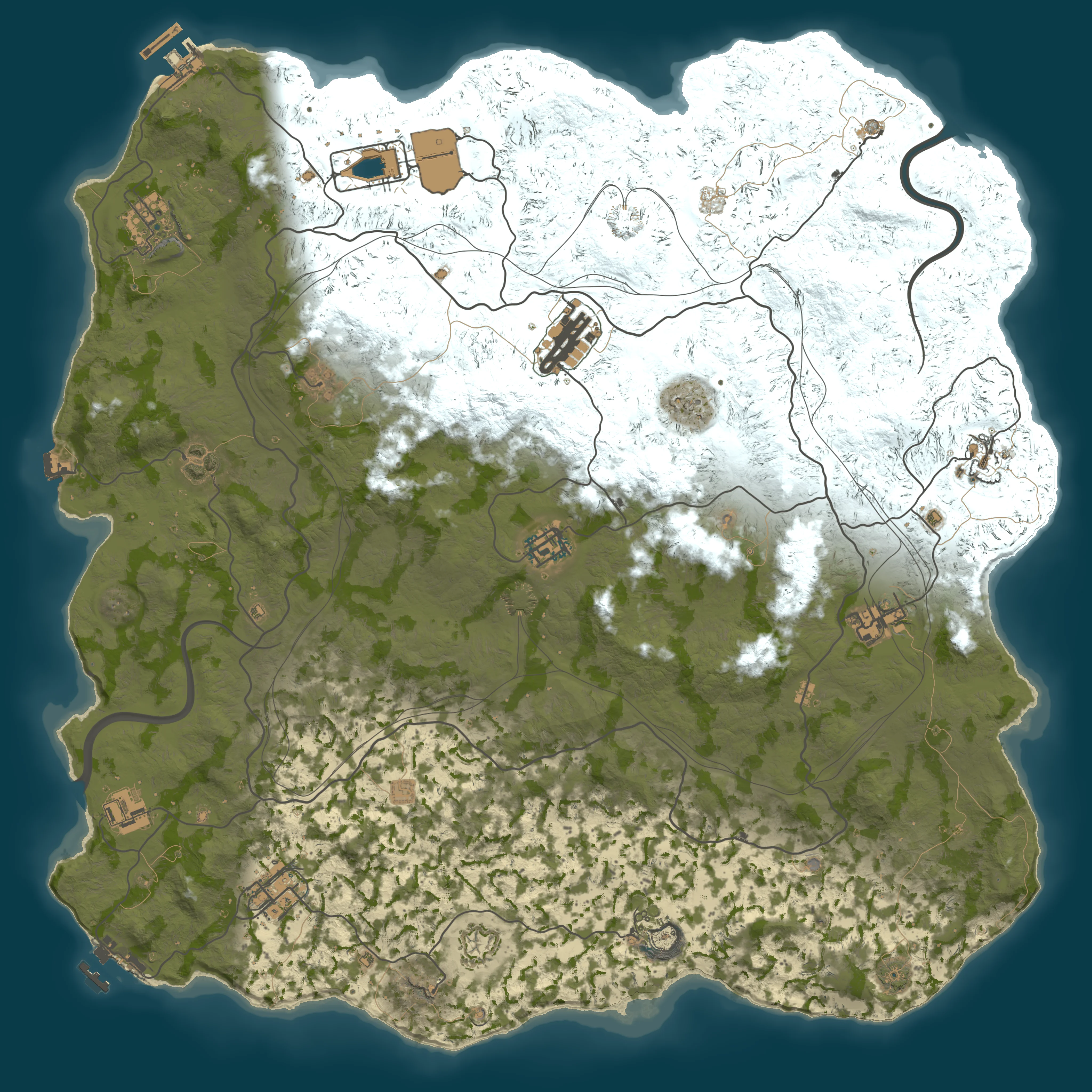 Rendered map for seed 1337