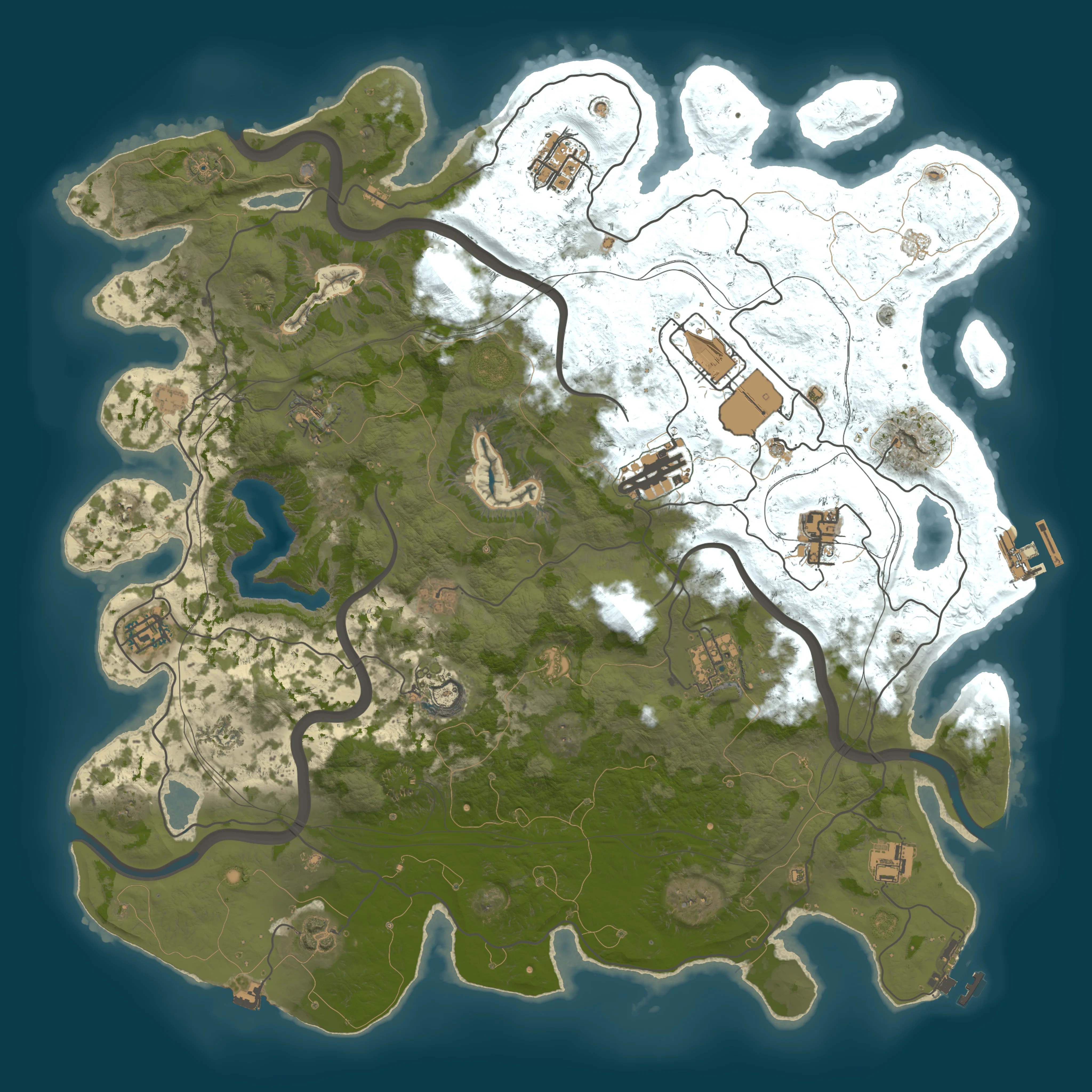 Rendered map for seed 1213159905