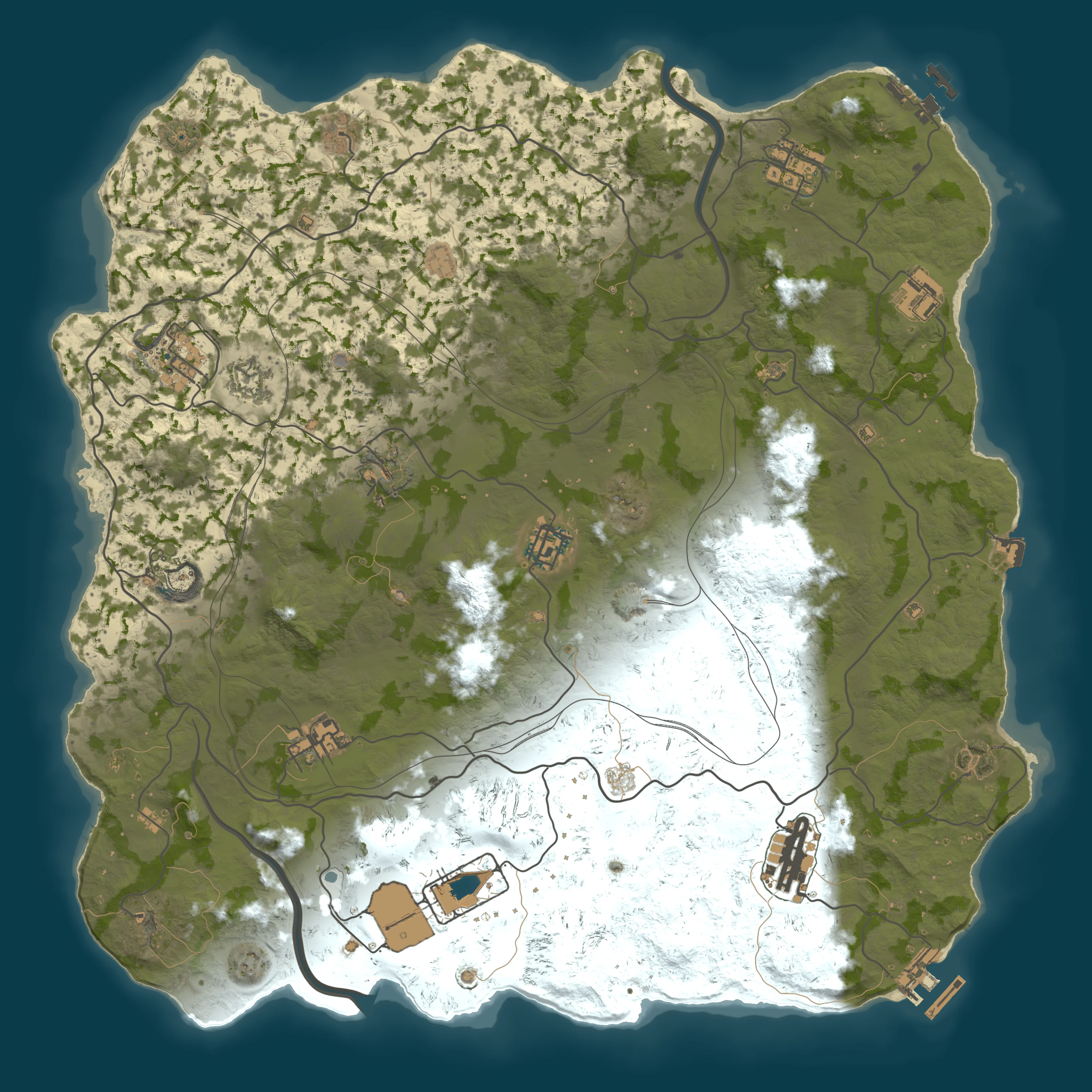 Rendered map for seed 1337