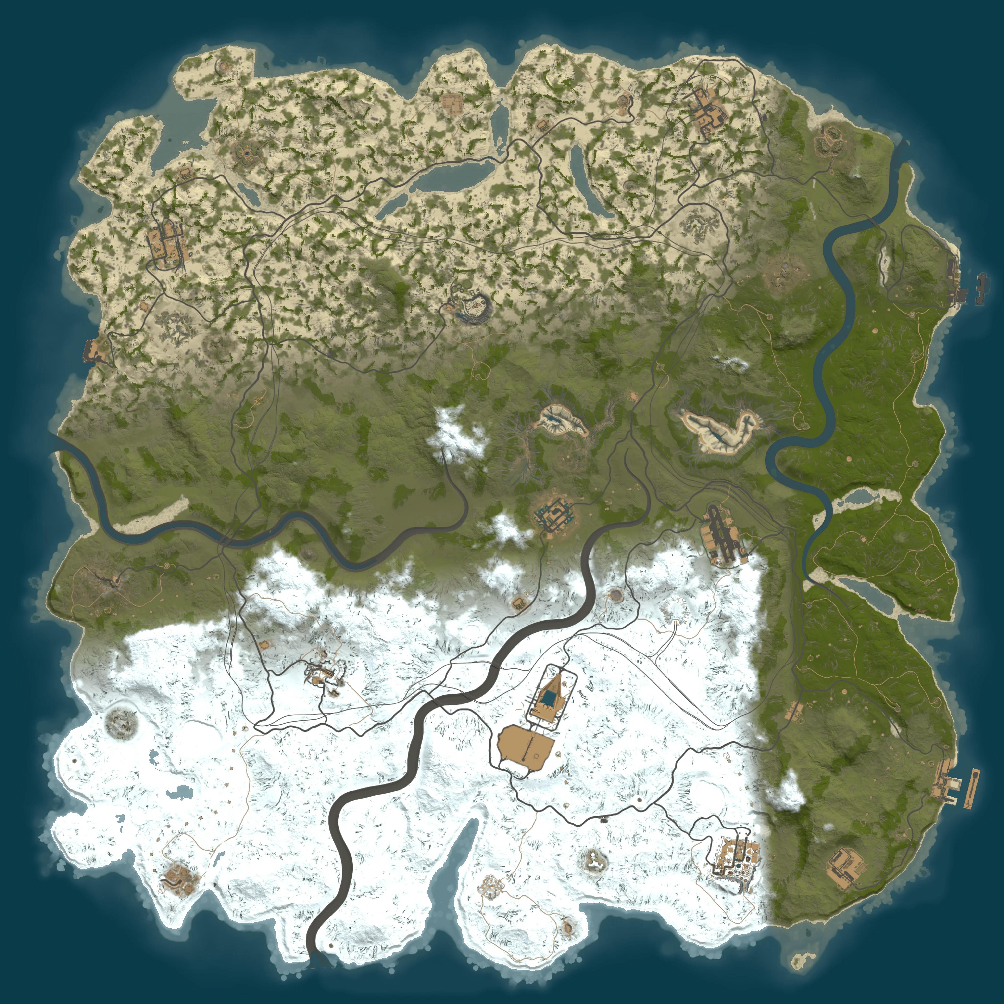 Rendered map for seed 1337