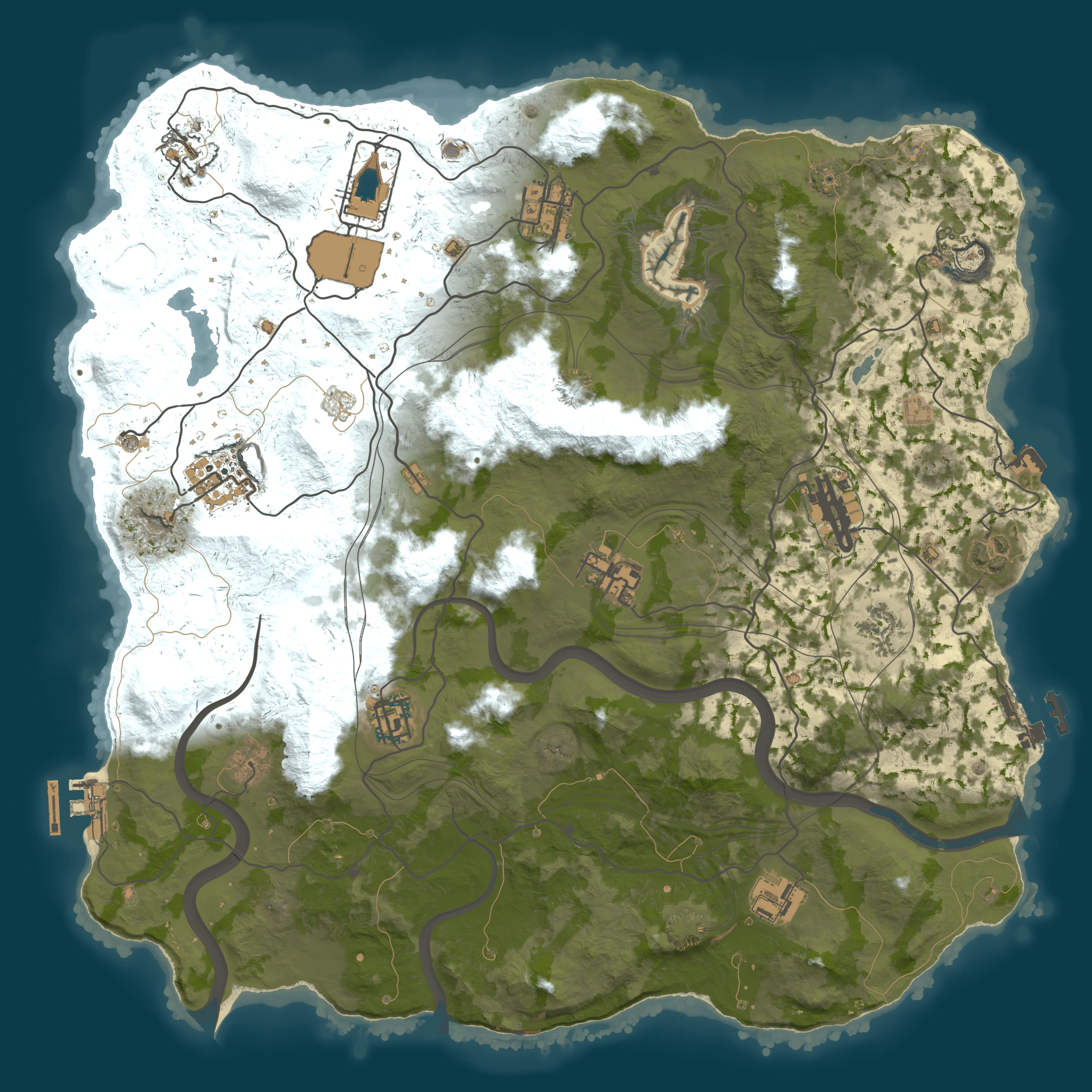 Rendered map for seed 1337
