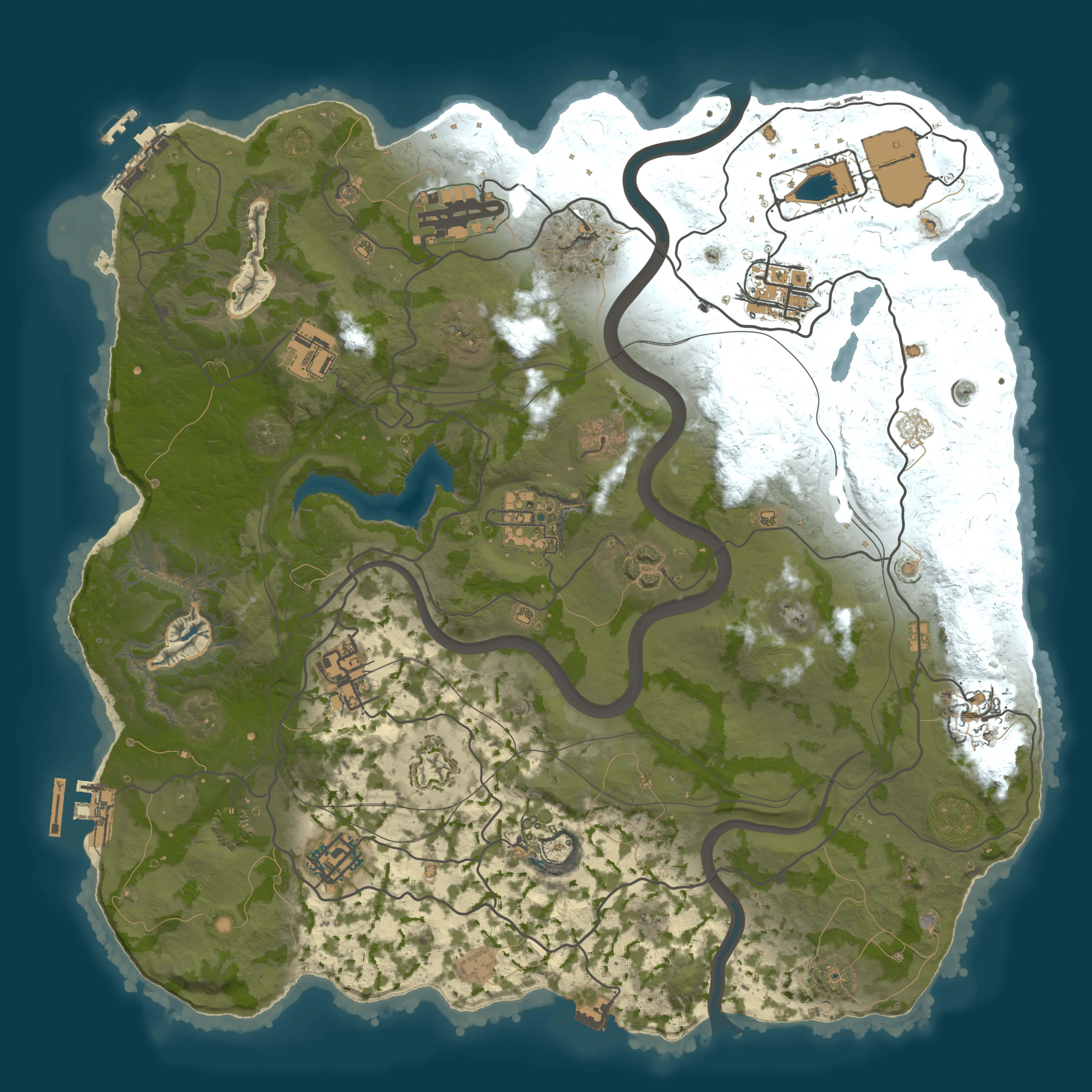Rendered map for seed 836312062