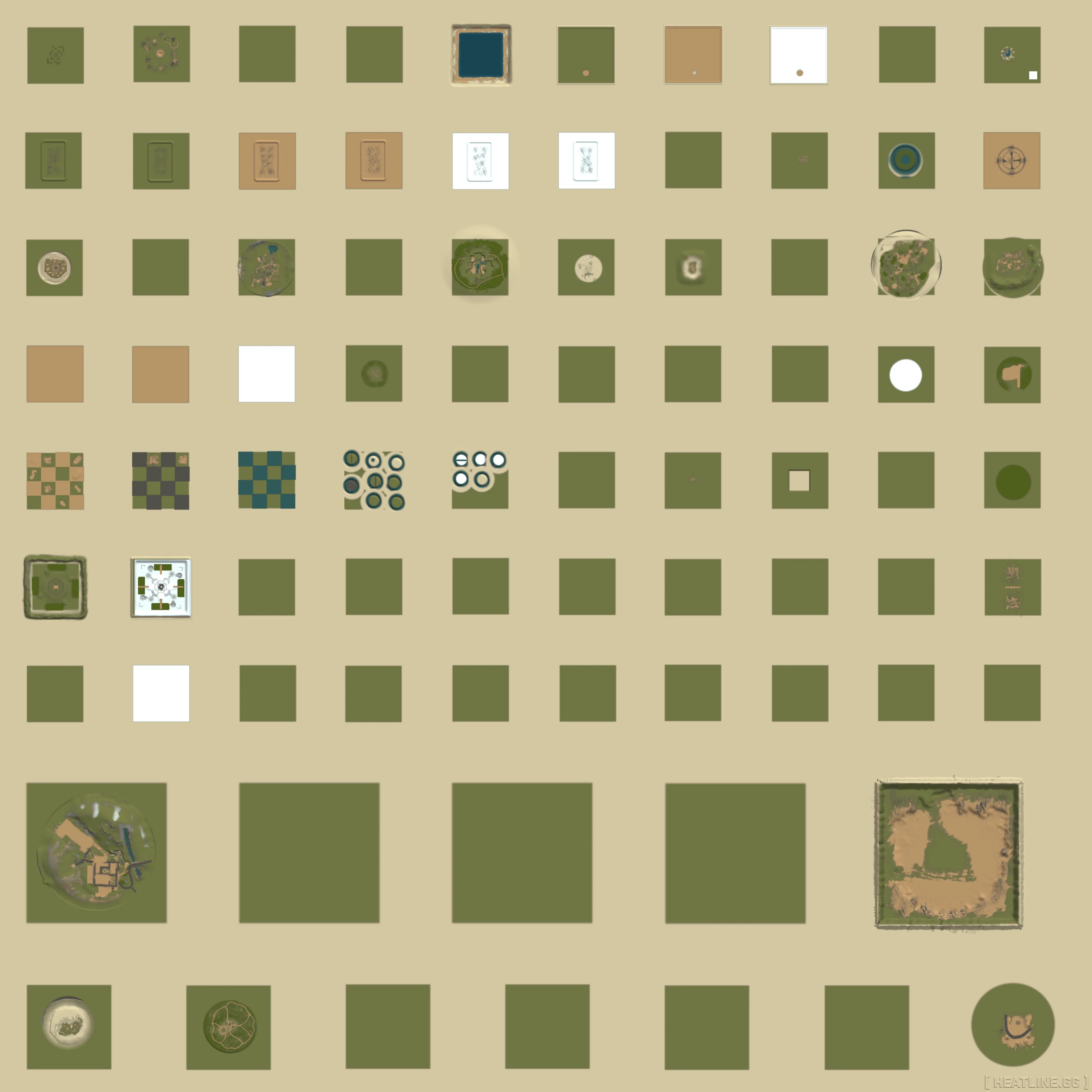 Rendered map for seed 1337