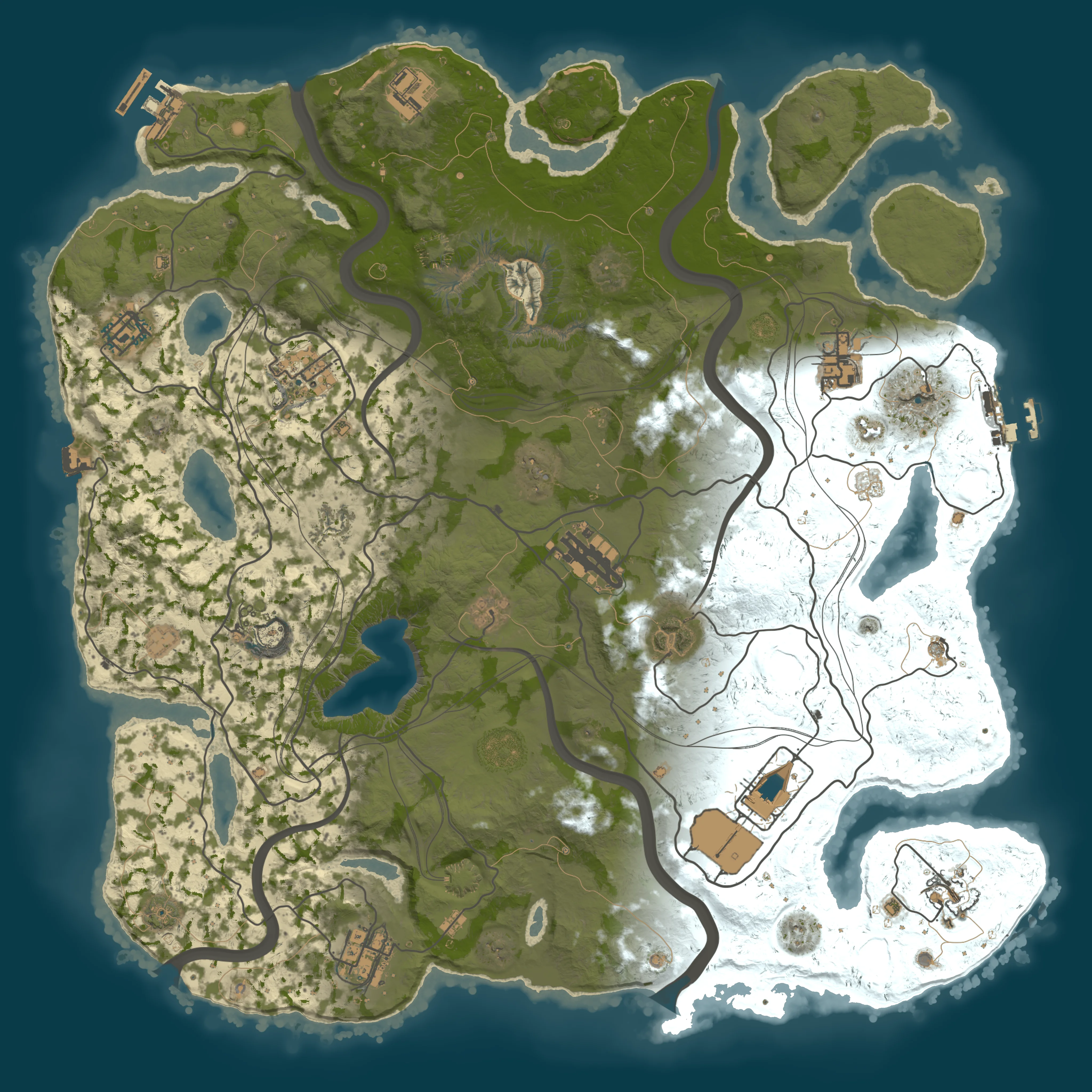 Rendered map for seed 1337