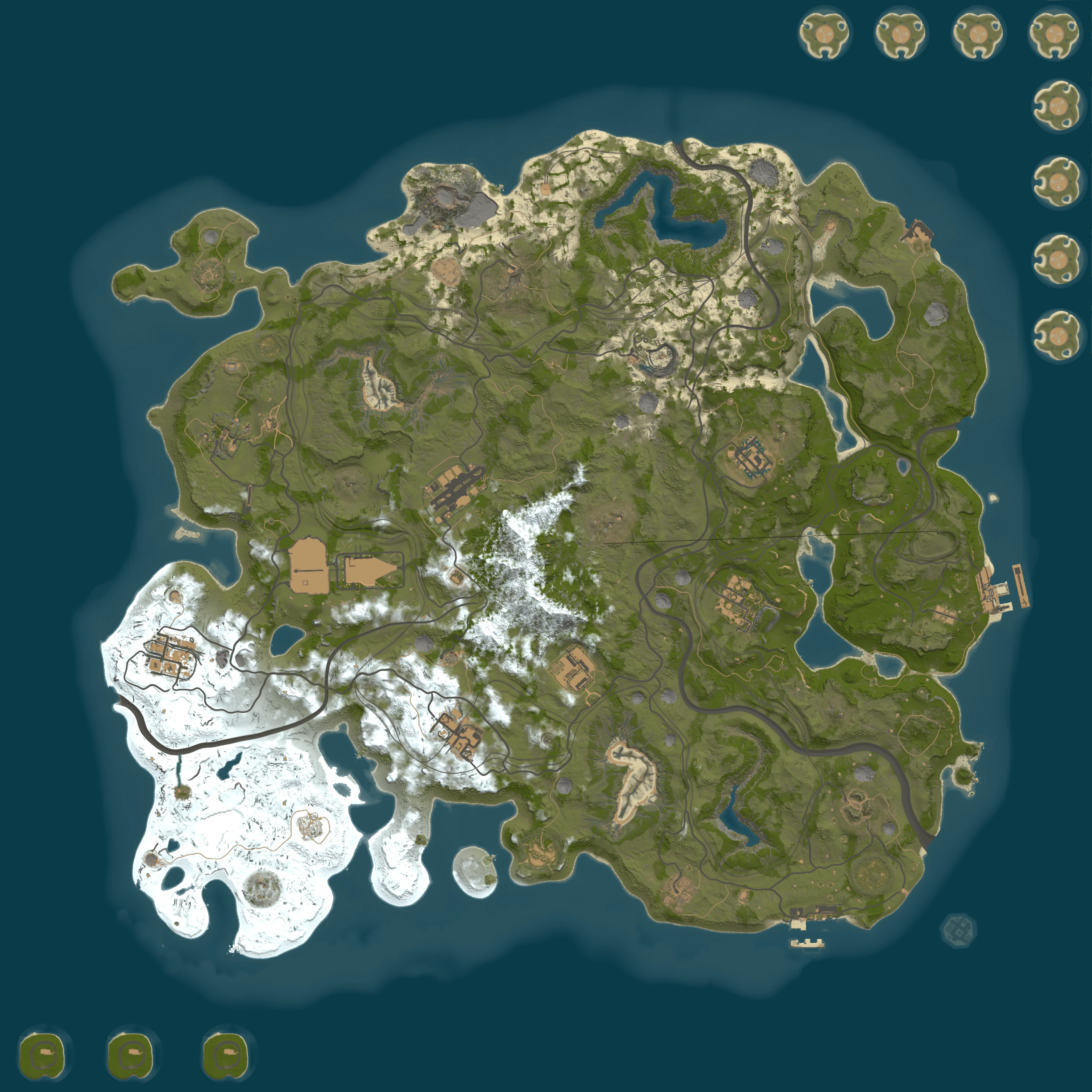 Rendered map for seed 1026445505