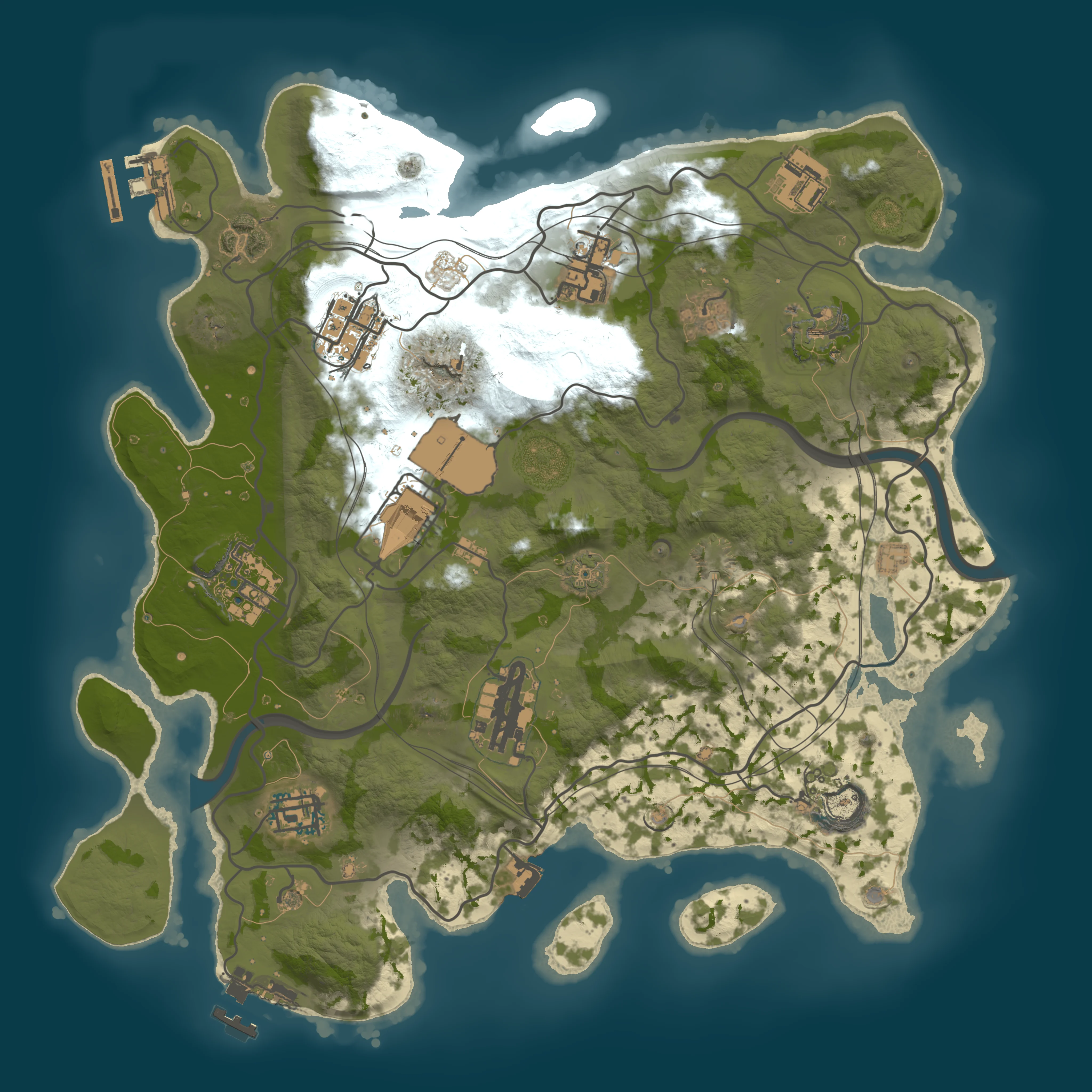 Rendered map for seed 1337