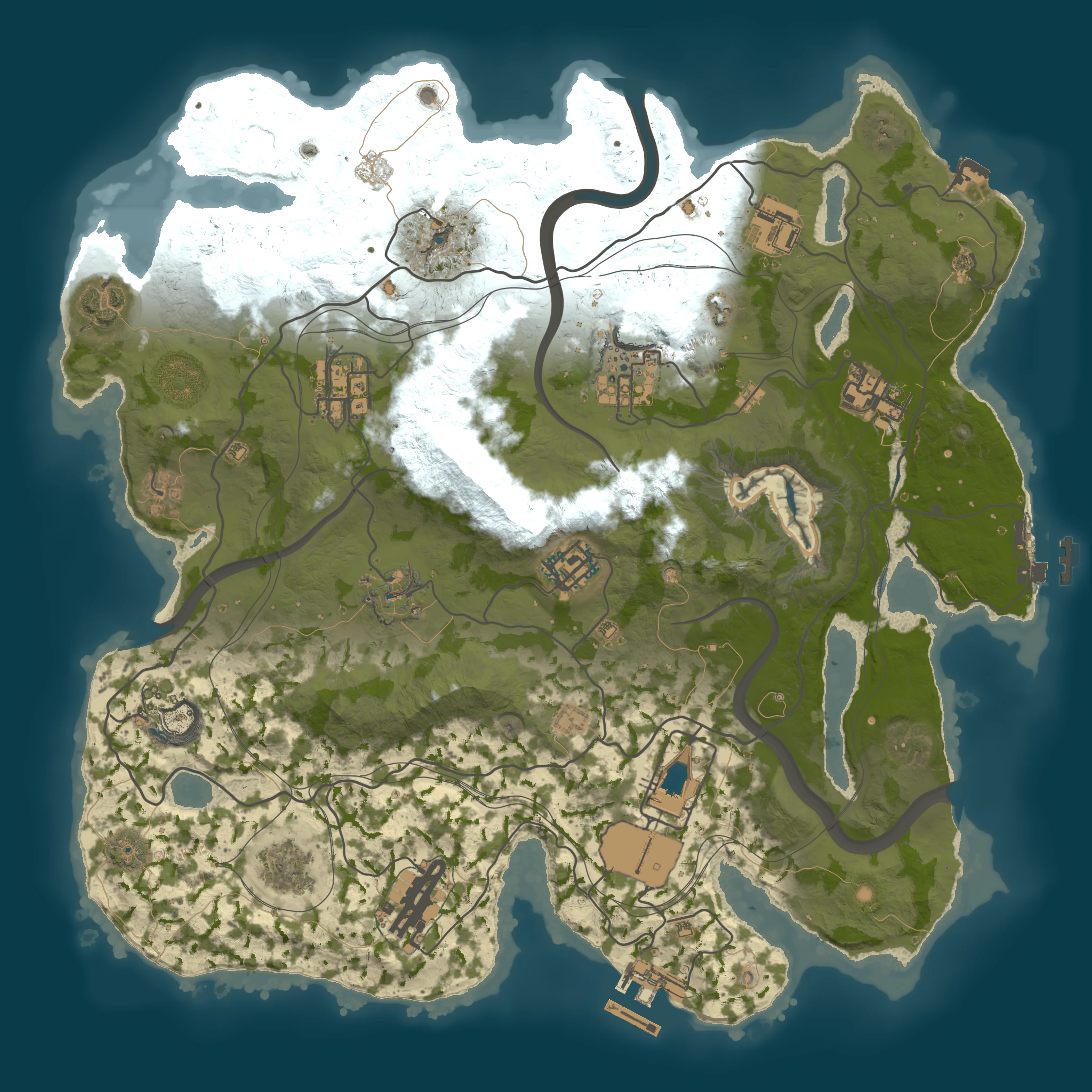 Rendered map for seed 49212