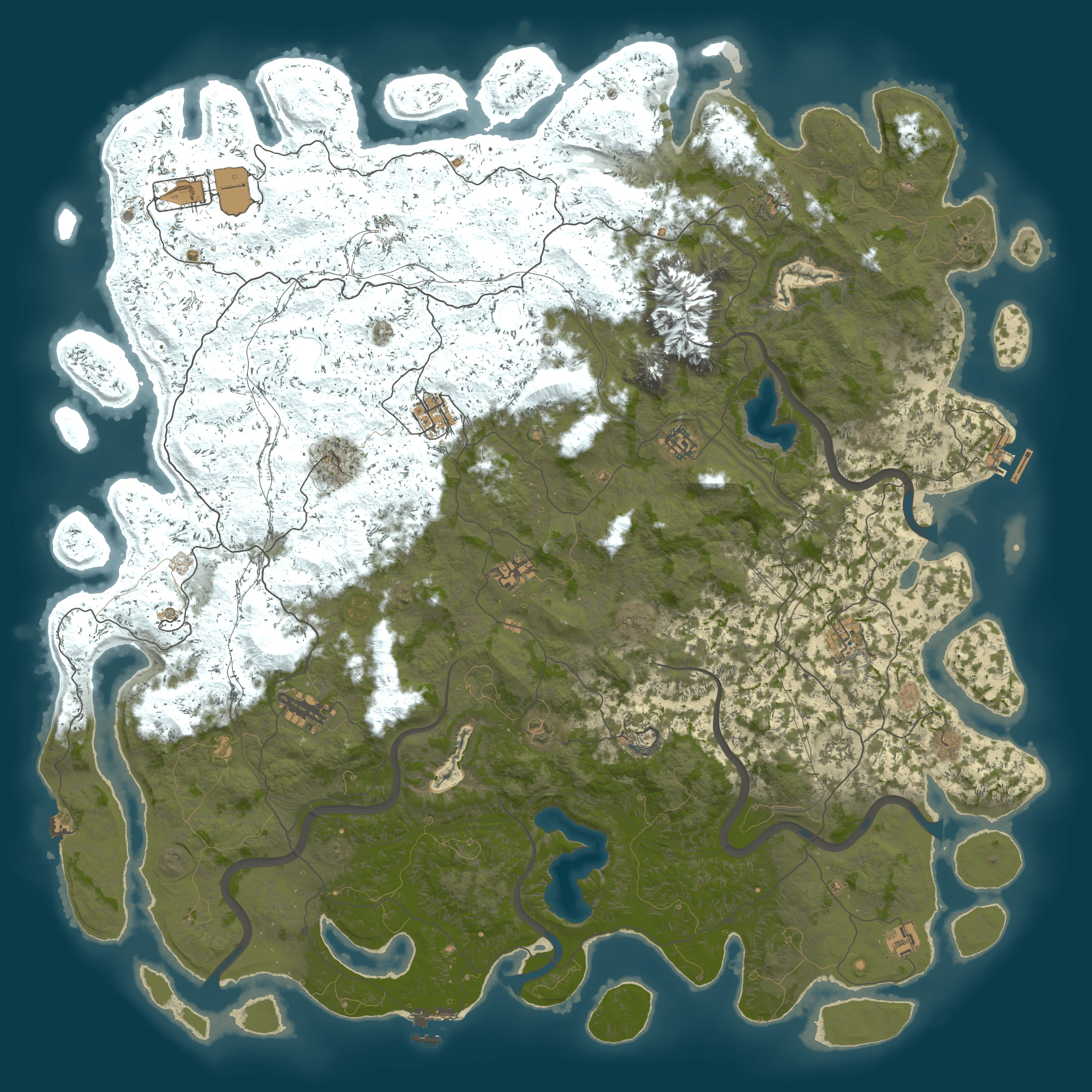 Rendered map for seed 375571401