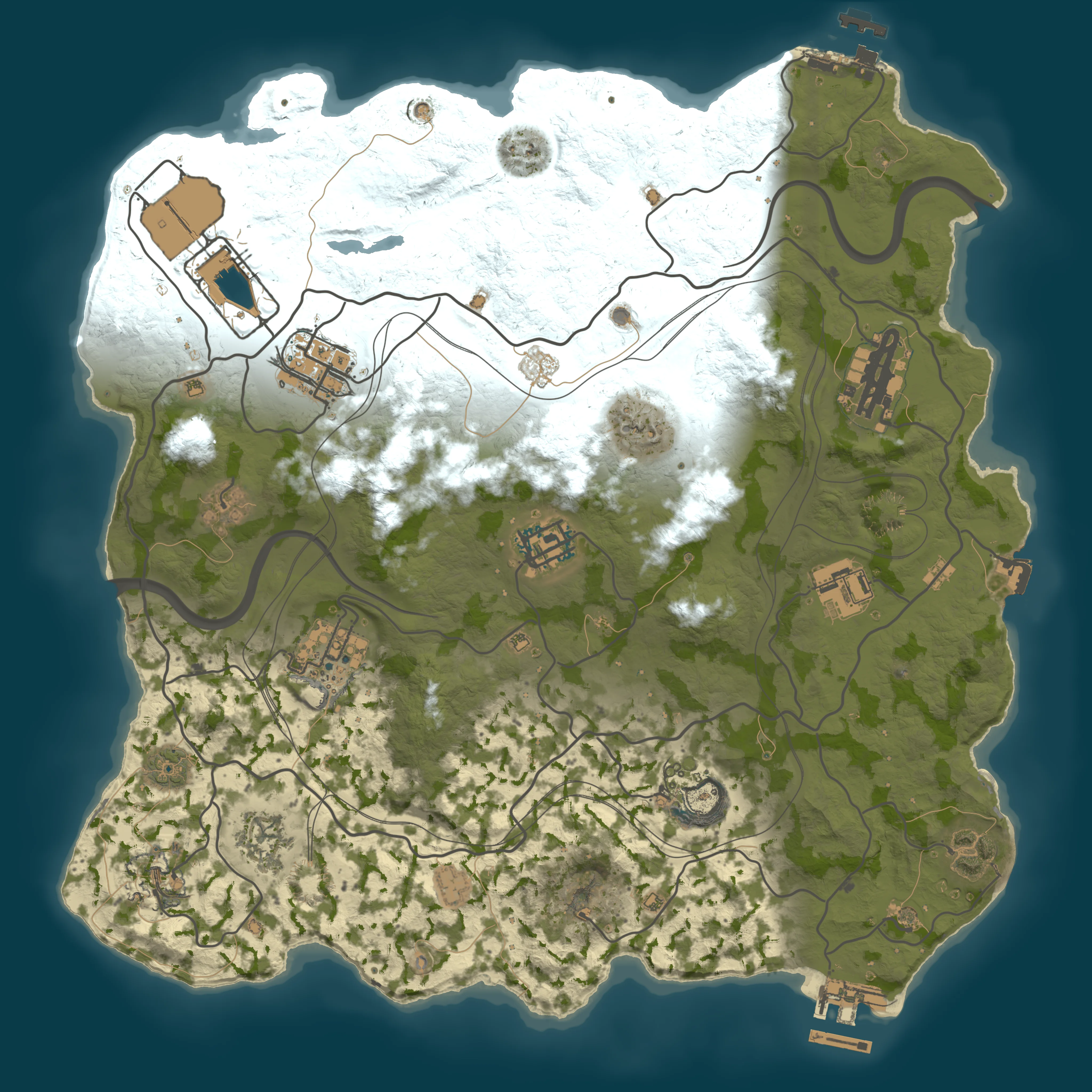Rendered map for seed 1337